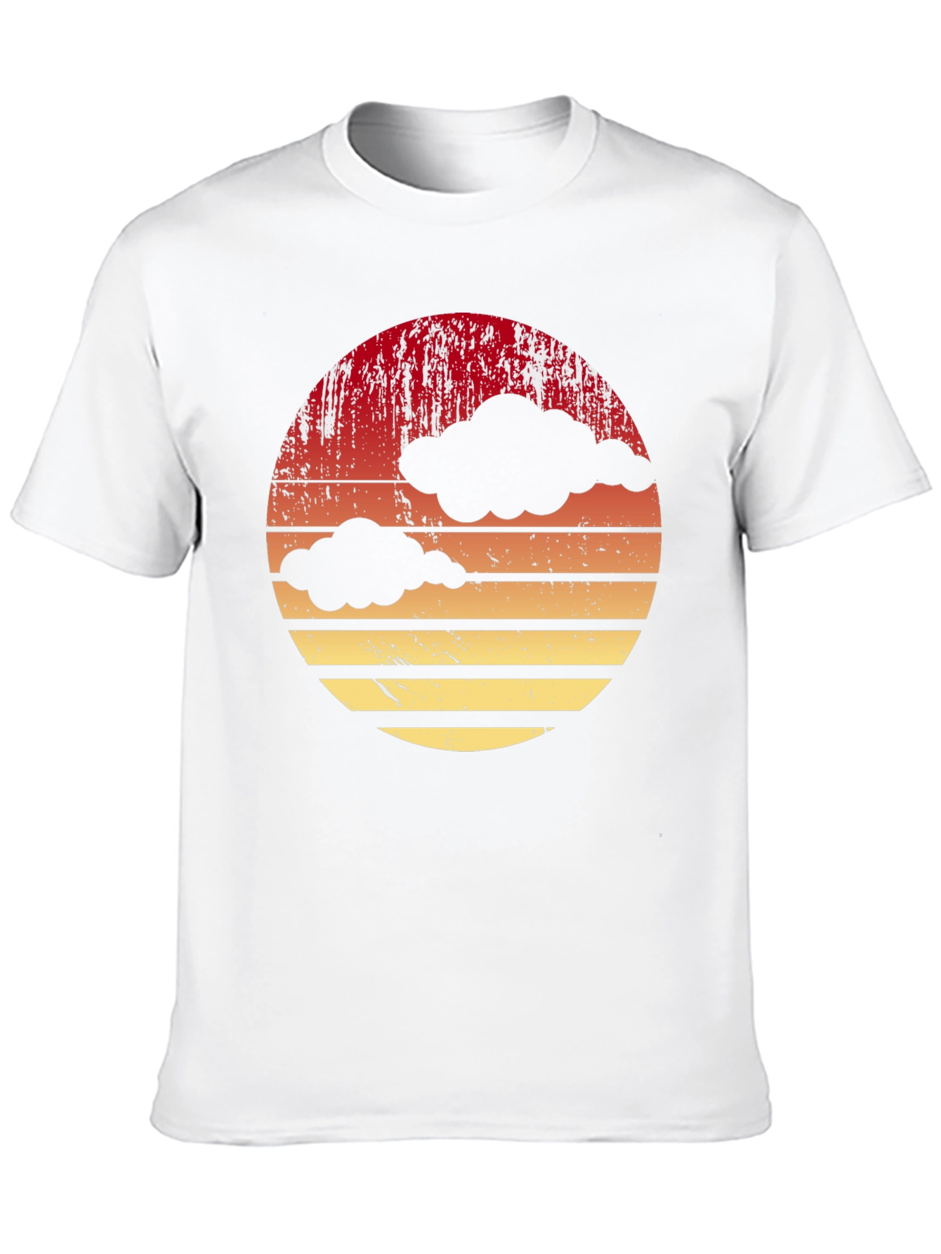 Retro Sunset Cloud T-Shirt