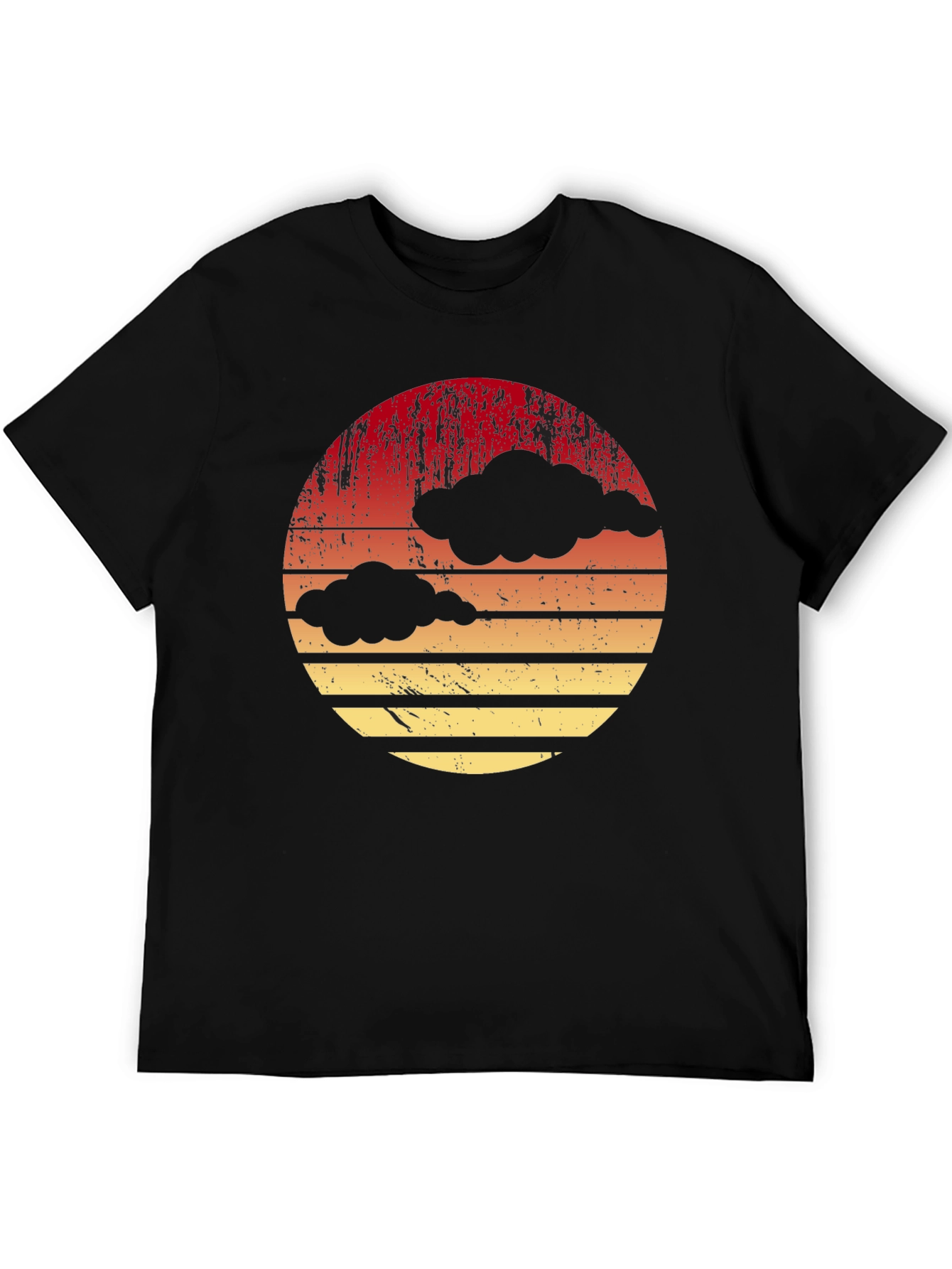Retro Sunset Cloud T-Shirt