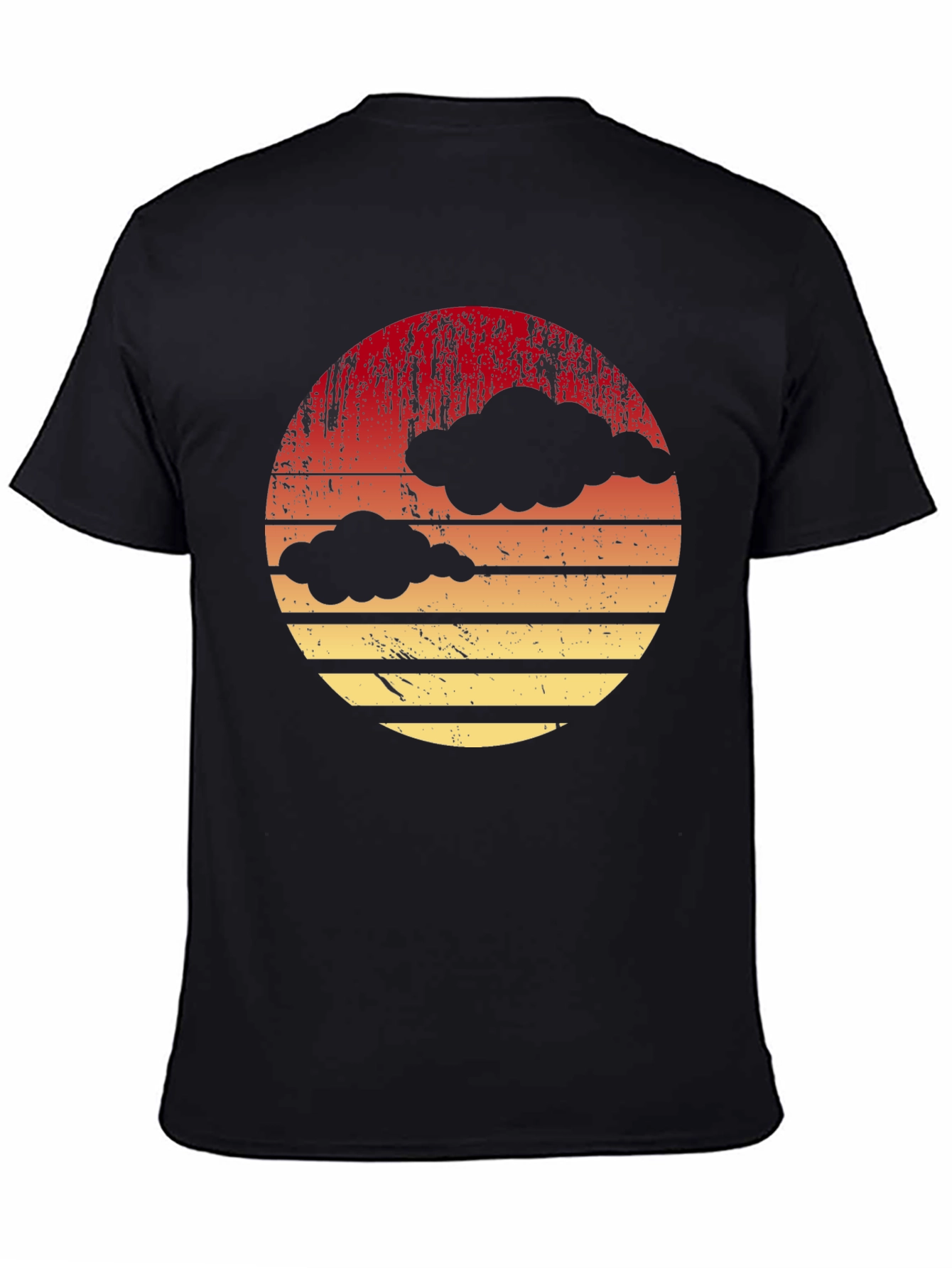 Retro Sunset Cloud T-Shirt