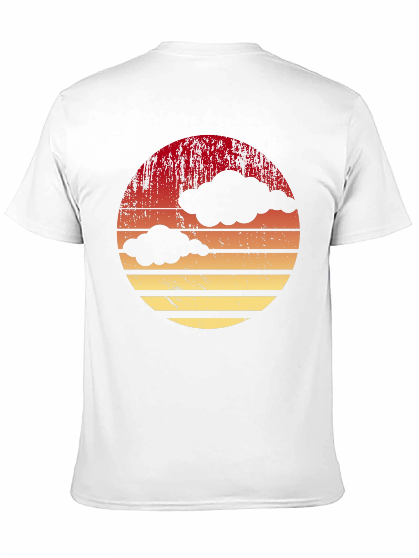 Retro Sunset Cloud T-Shirt
