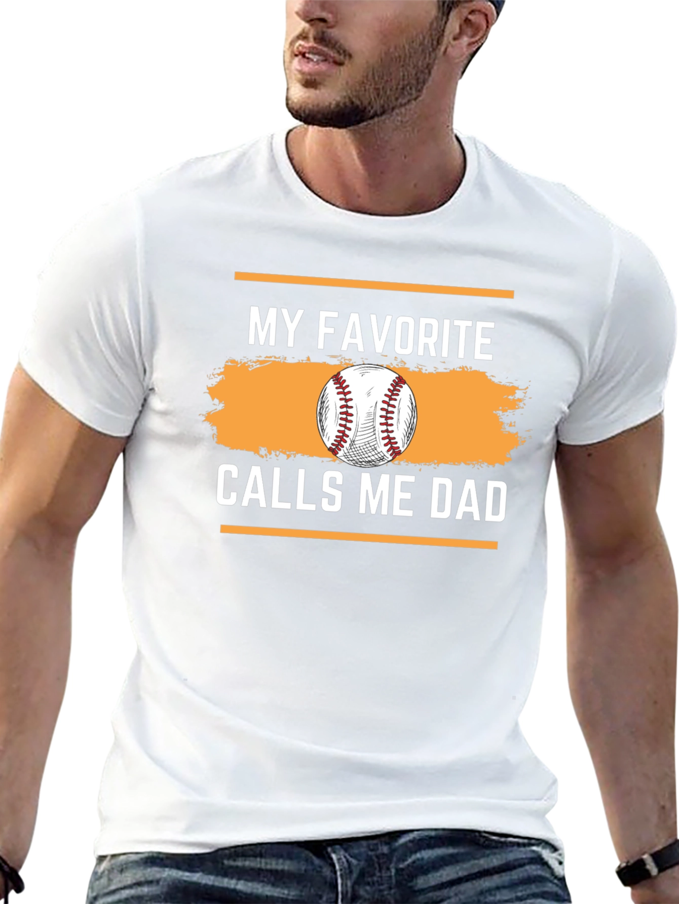My Favorite Calls Me Dad Graphic T-Shirt