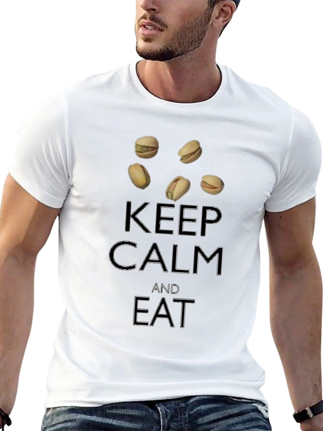 Keep Calm and Eat Pistachios T-Shirt
