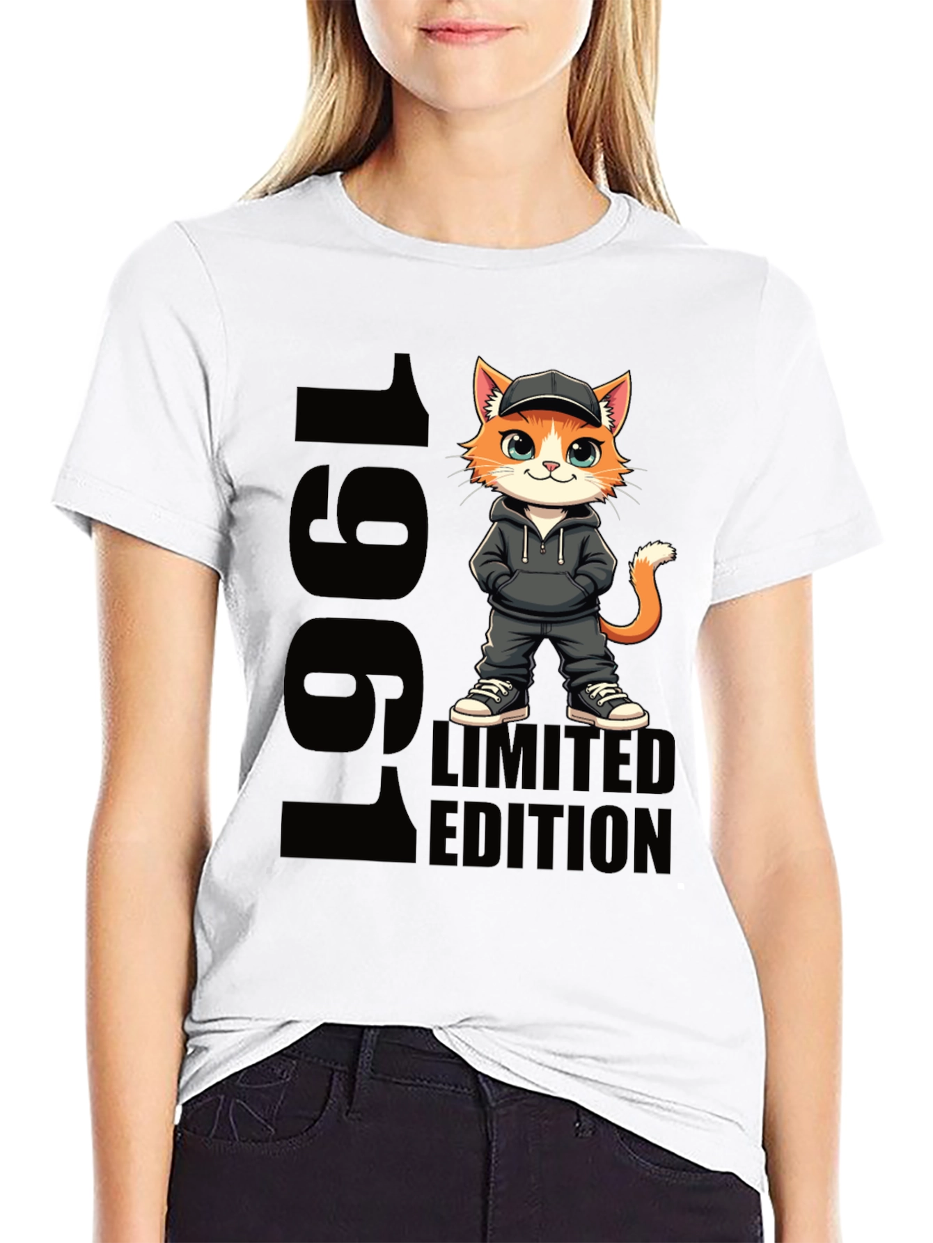 Limited Edition 1961 Cat Graphic T-Shirt