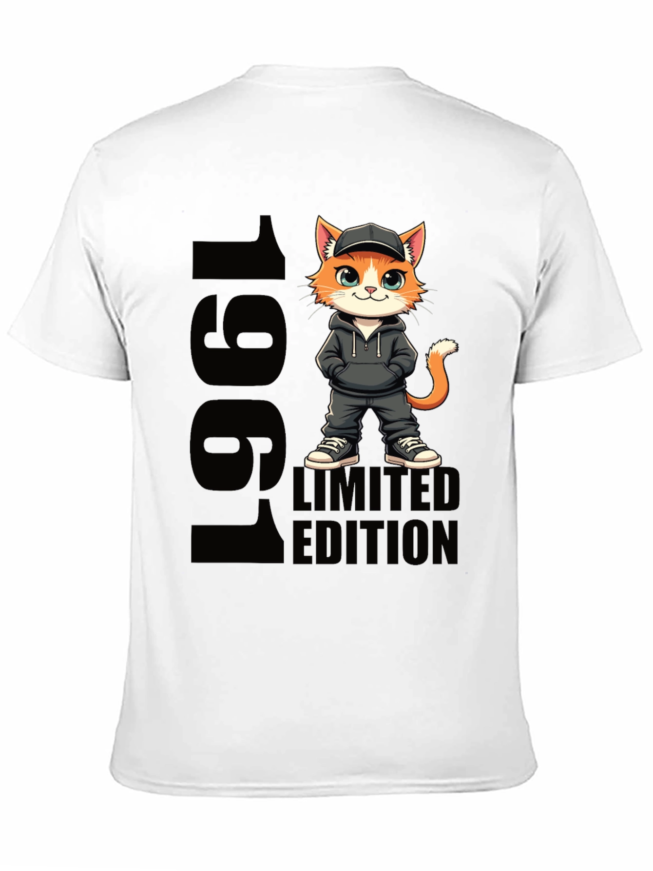 Limited Edition 1961 Cat Graphic T-Shirt