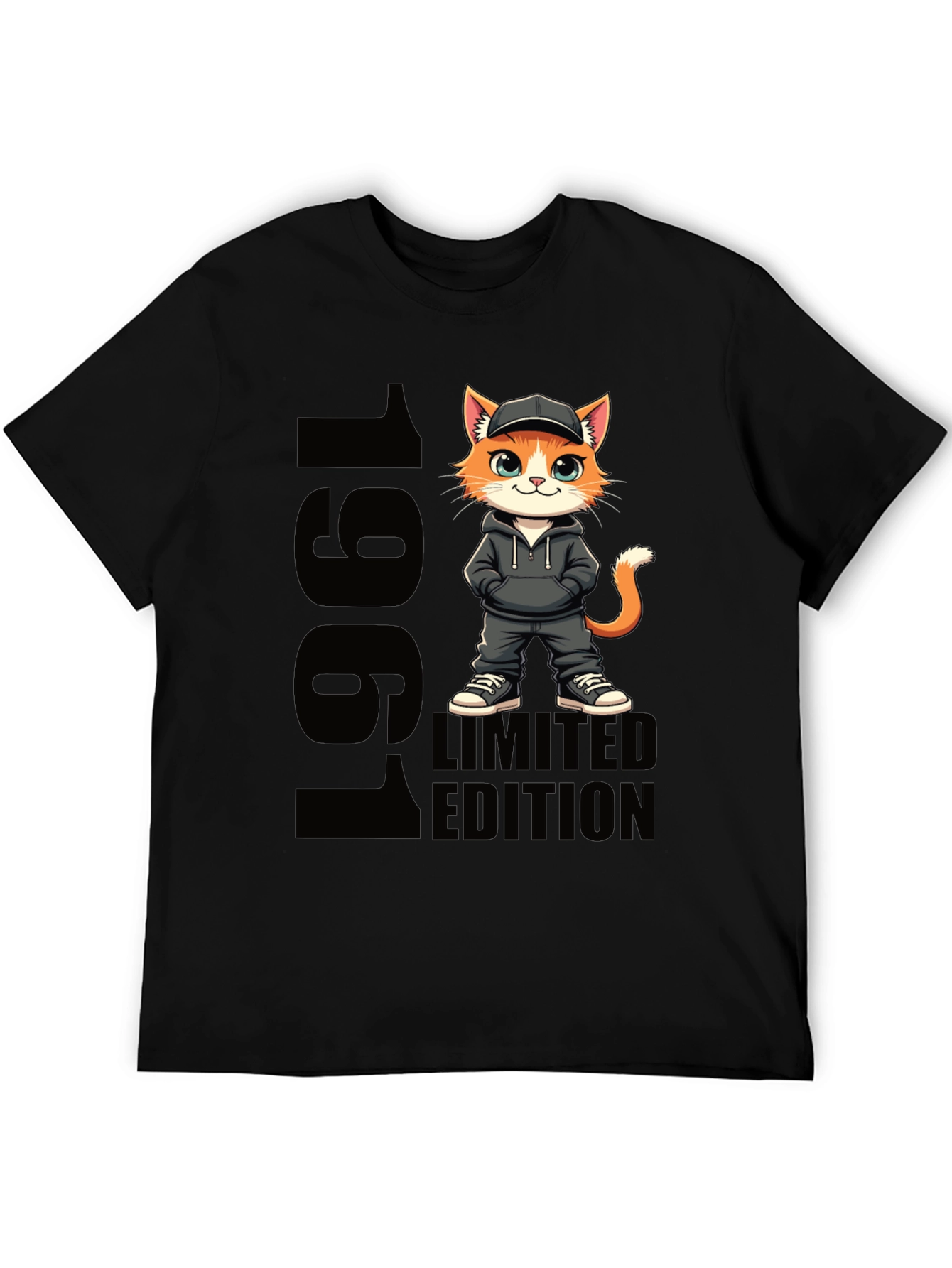 Limited Edition 1961 Cat Graphic T-Shirt