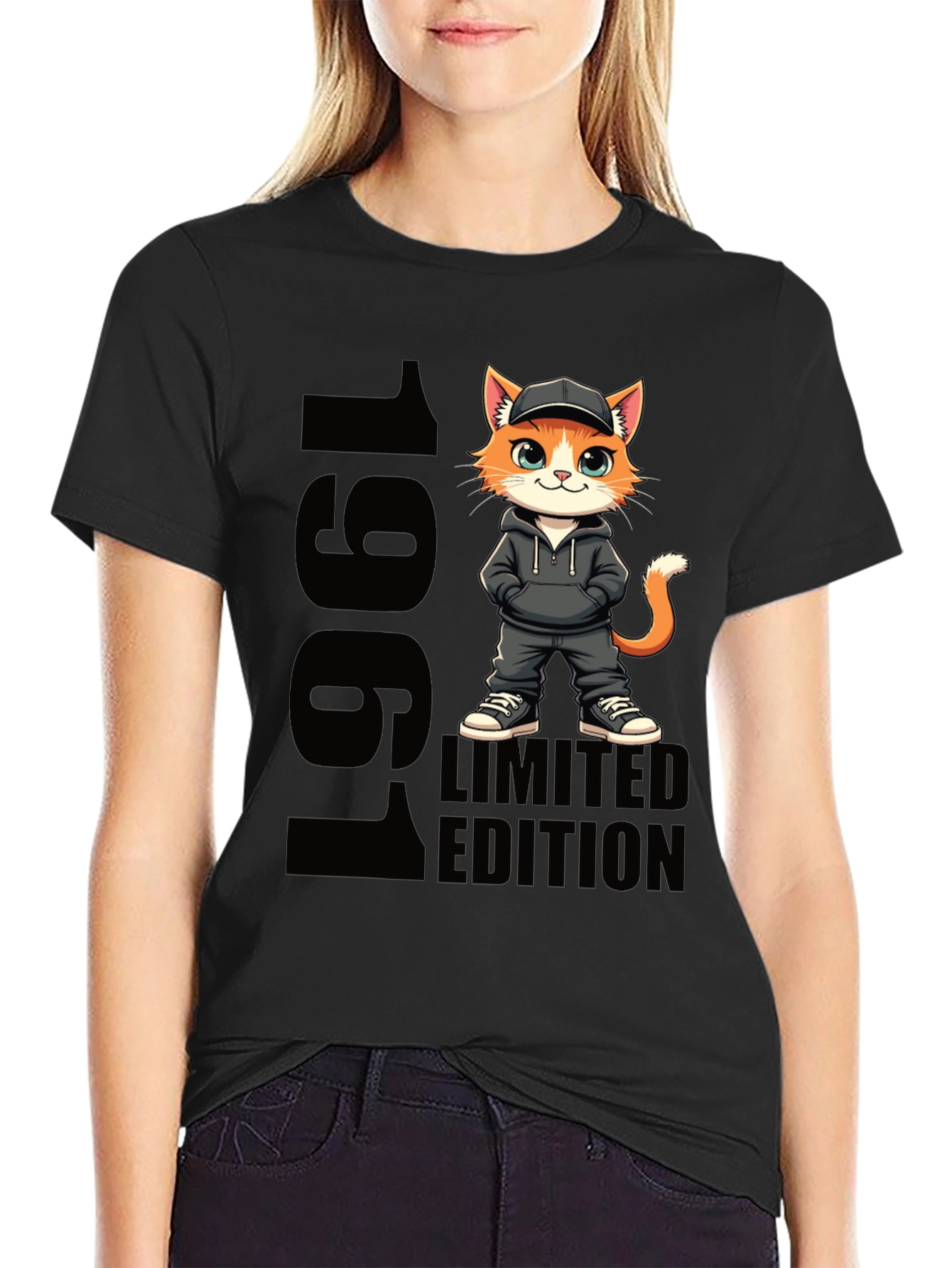 Limited Edition 1961 Cat Graphic T-Shirt