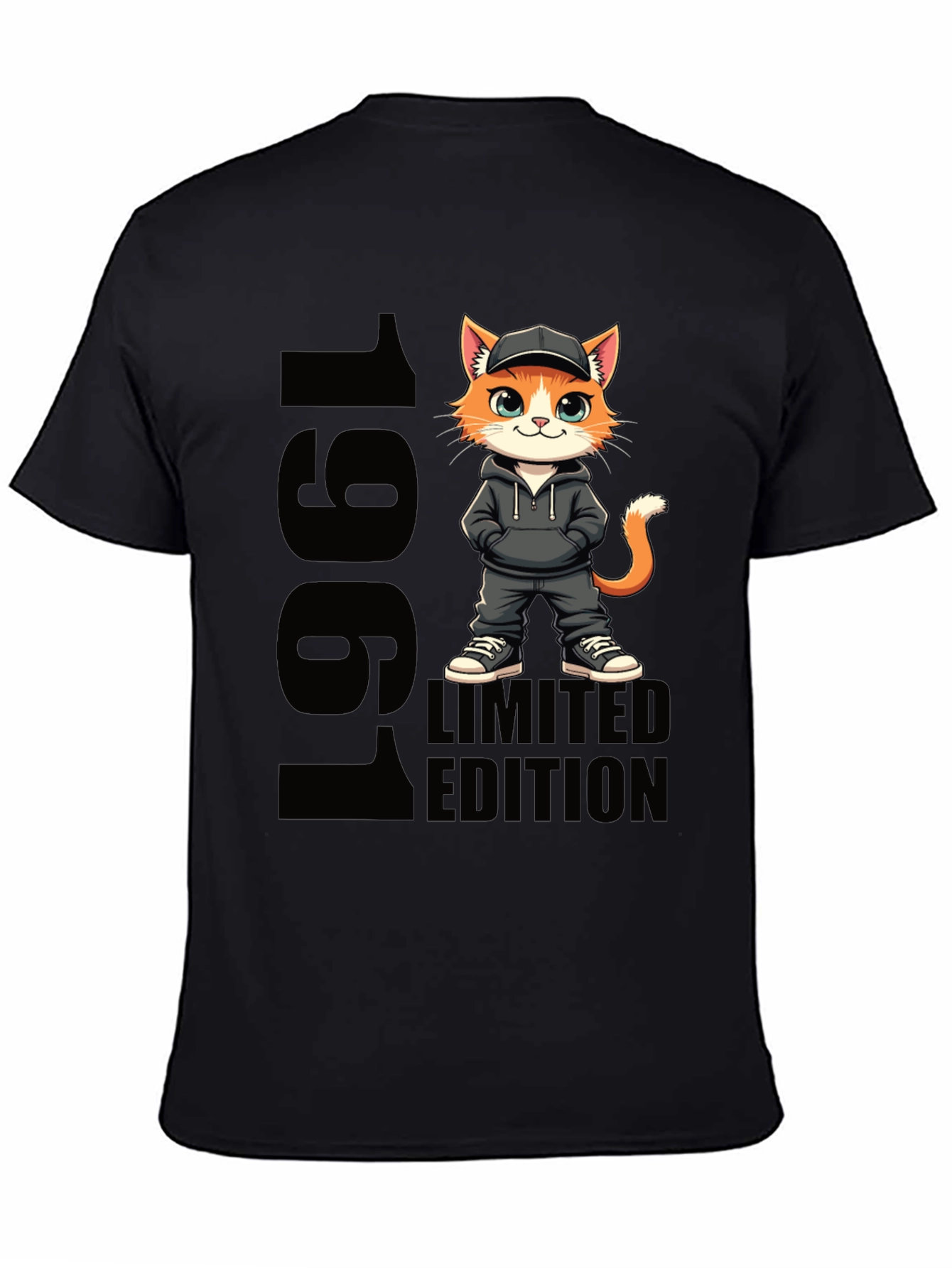 Limited Edition 1961 Cat Graphic T-Shirt