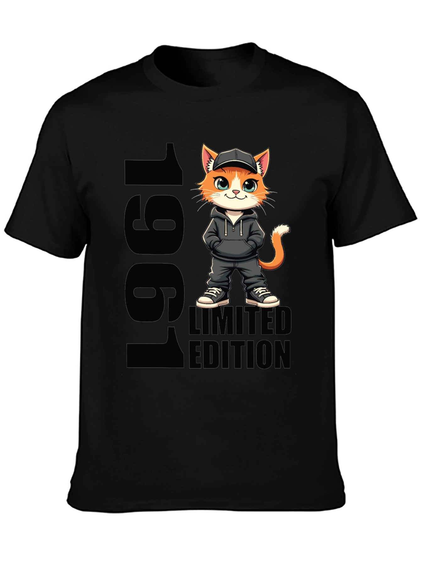 Limited Edition 1961 Cat Graphic T-Shirt