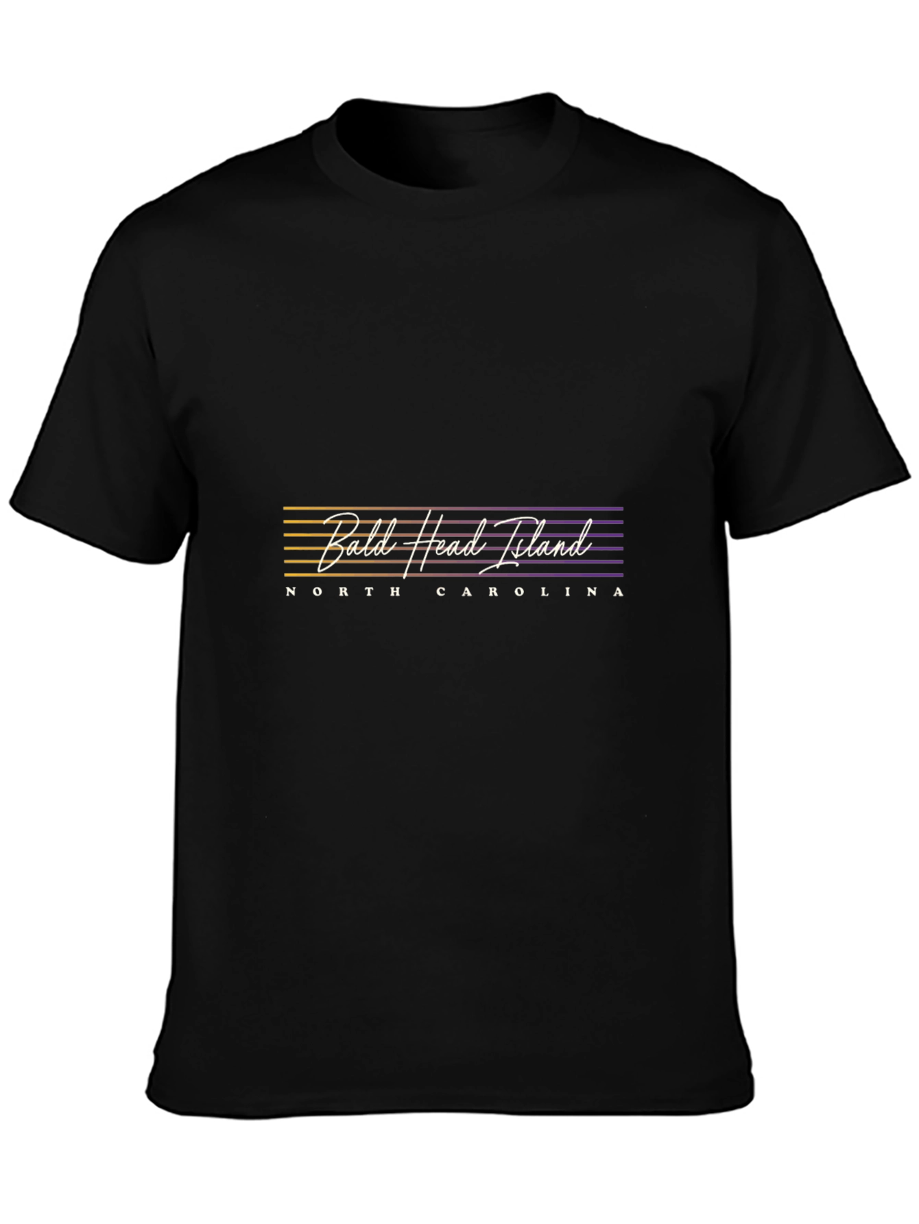 Bald Head Island NC Retro Graphic Tee