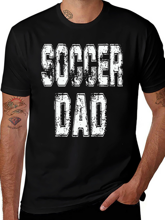 Soccer Dad Black T-Shirt