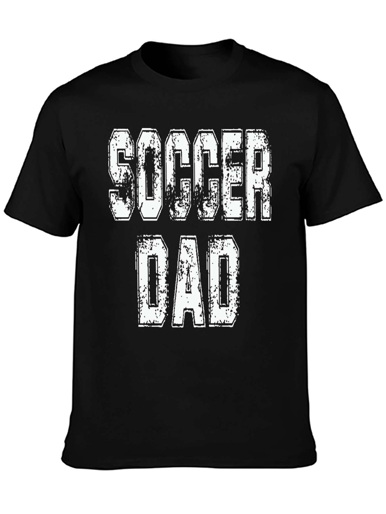 Soccer Dad Black T-Shirt