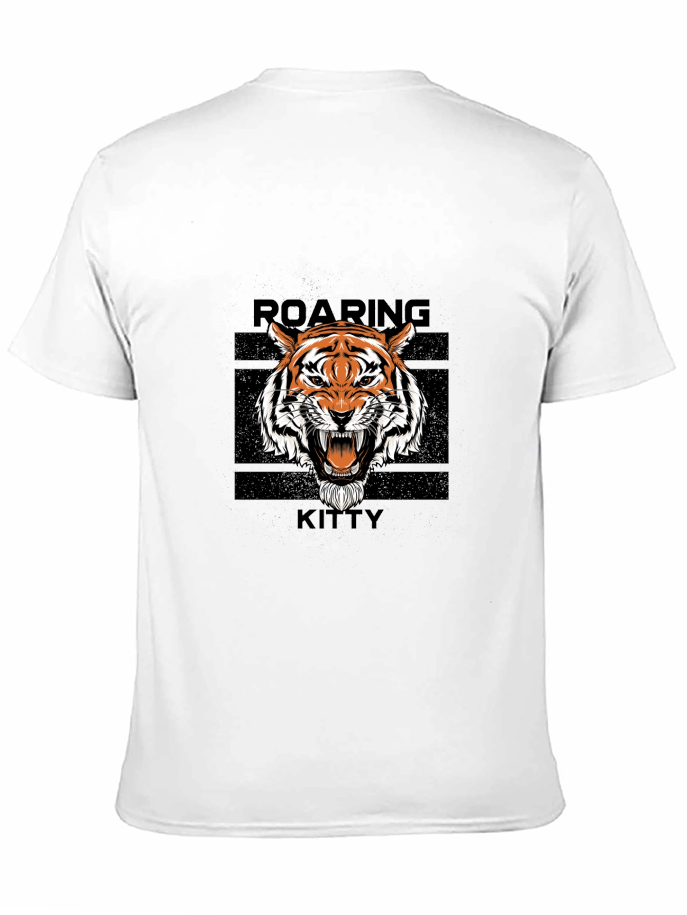 Roaring Kitty Black T-Shirt