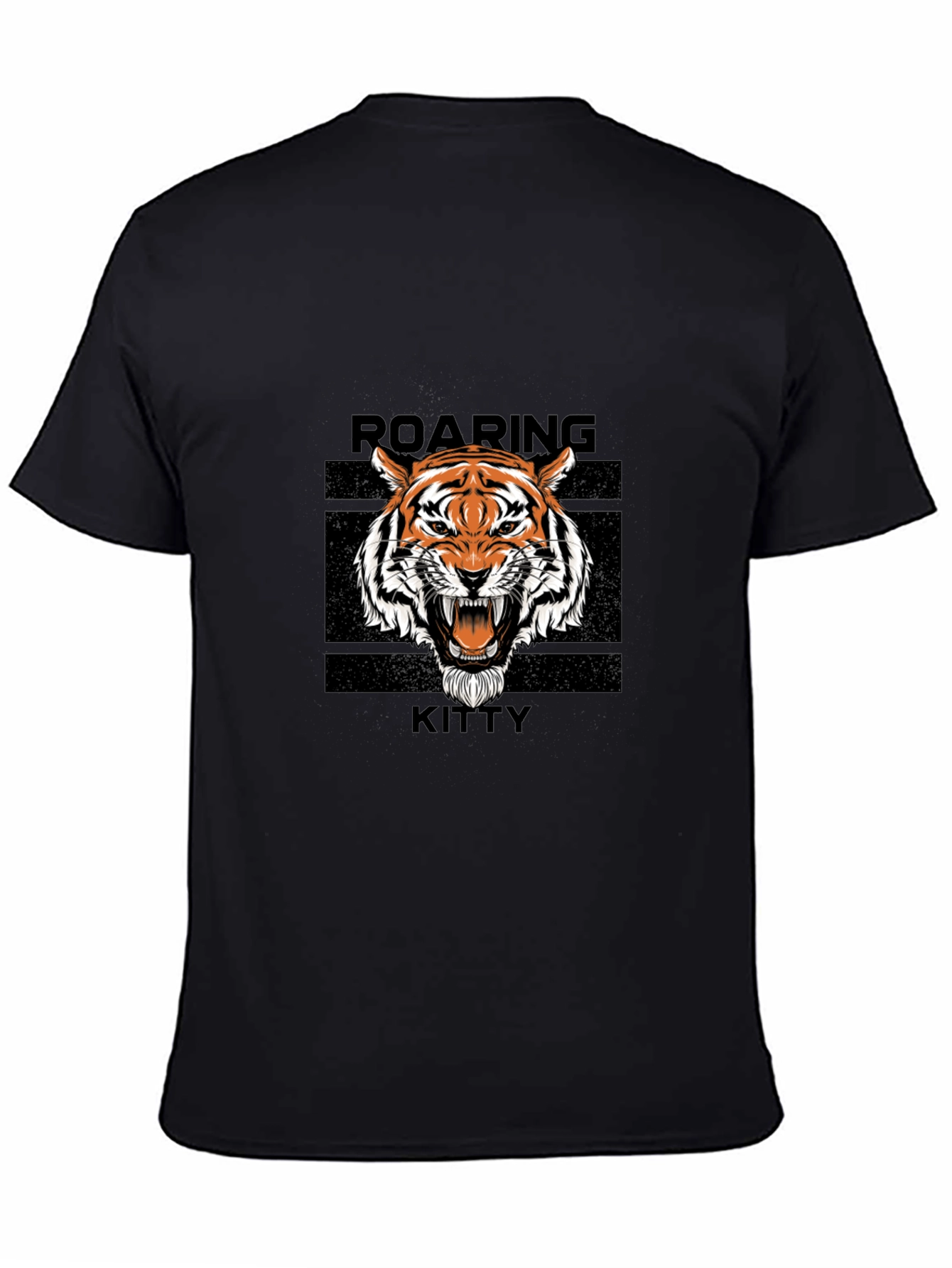Roaring Kitty Black T-Shirt