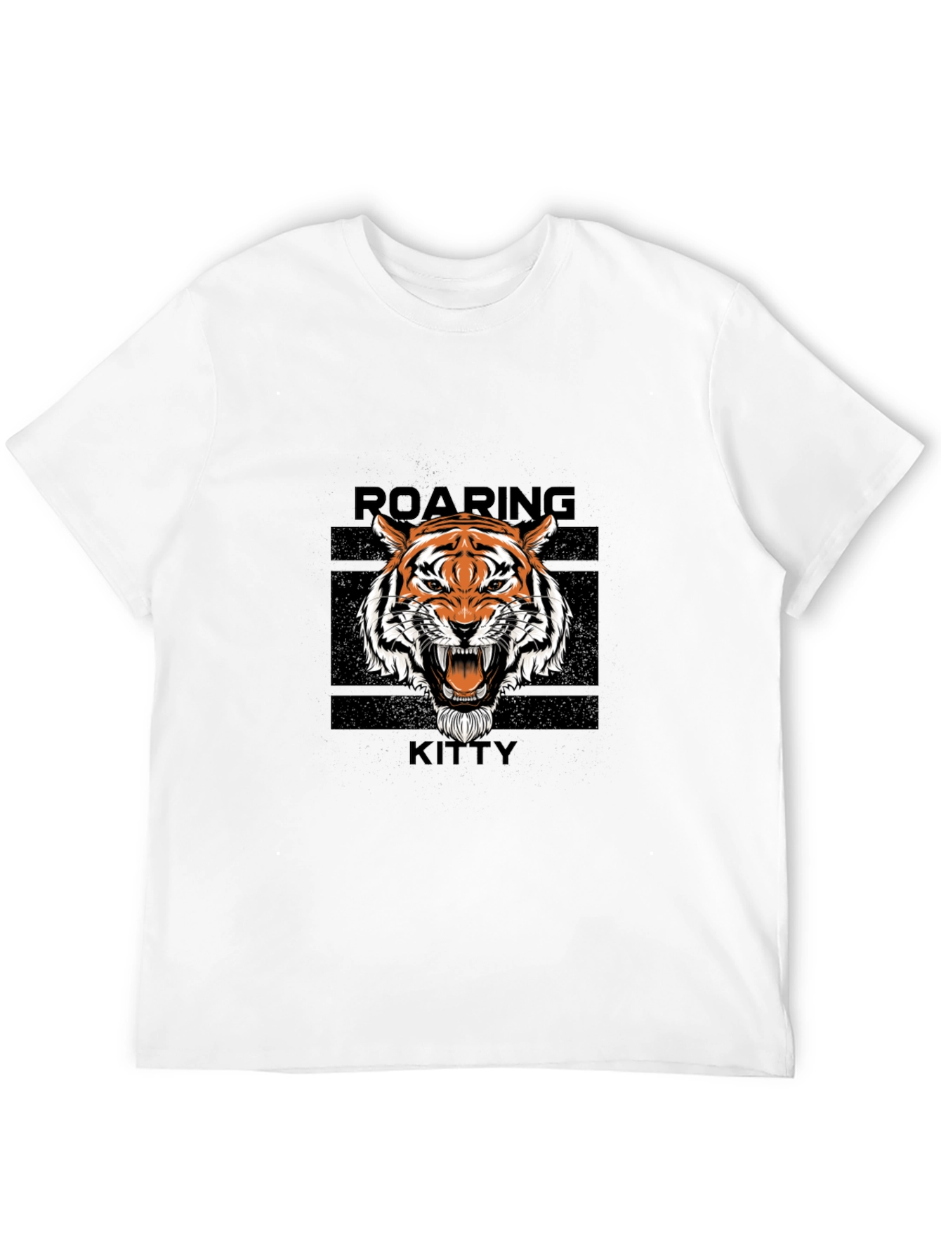 Roaring Kitty Black T-Shirt