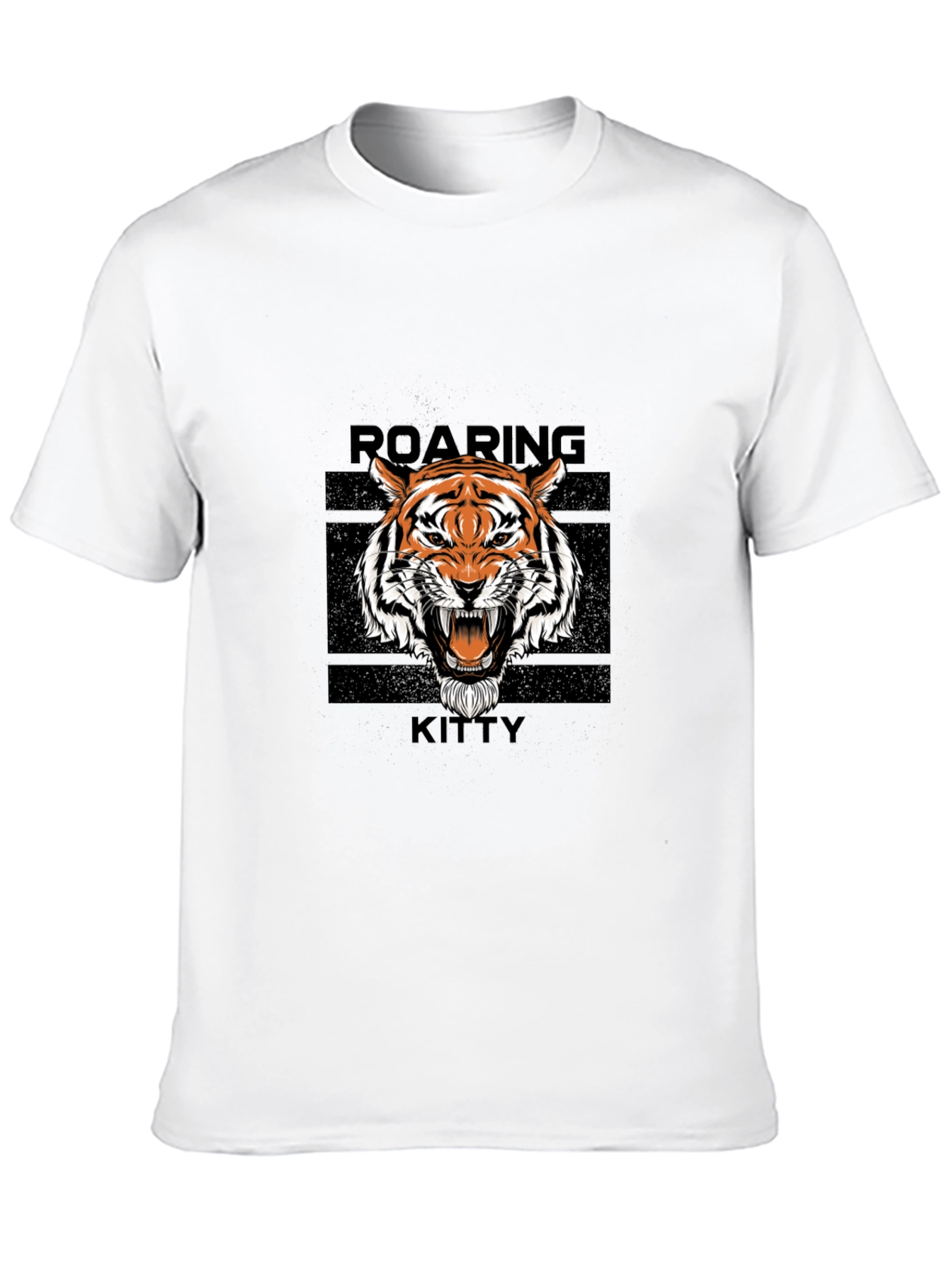 Roaring Kitty Black T-Shirt