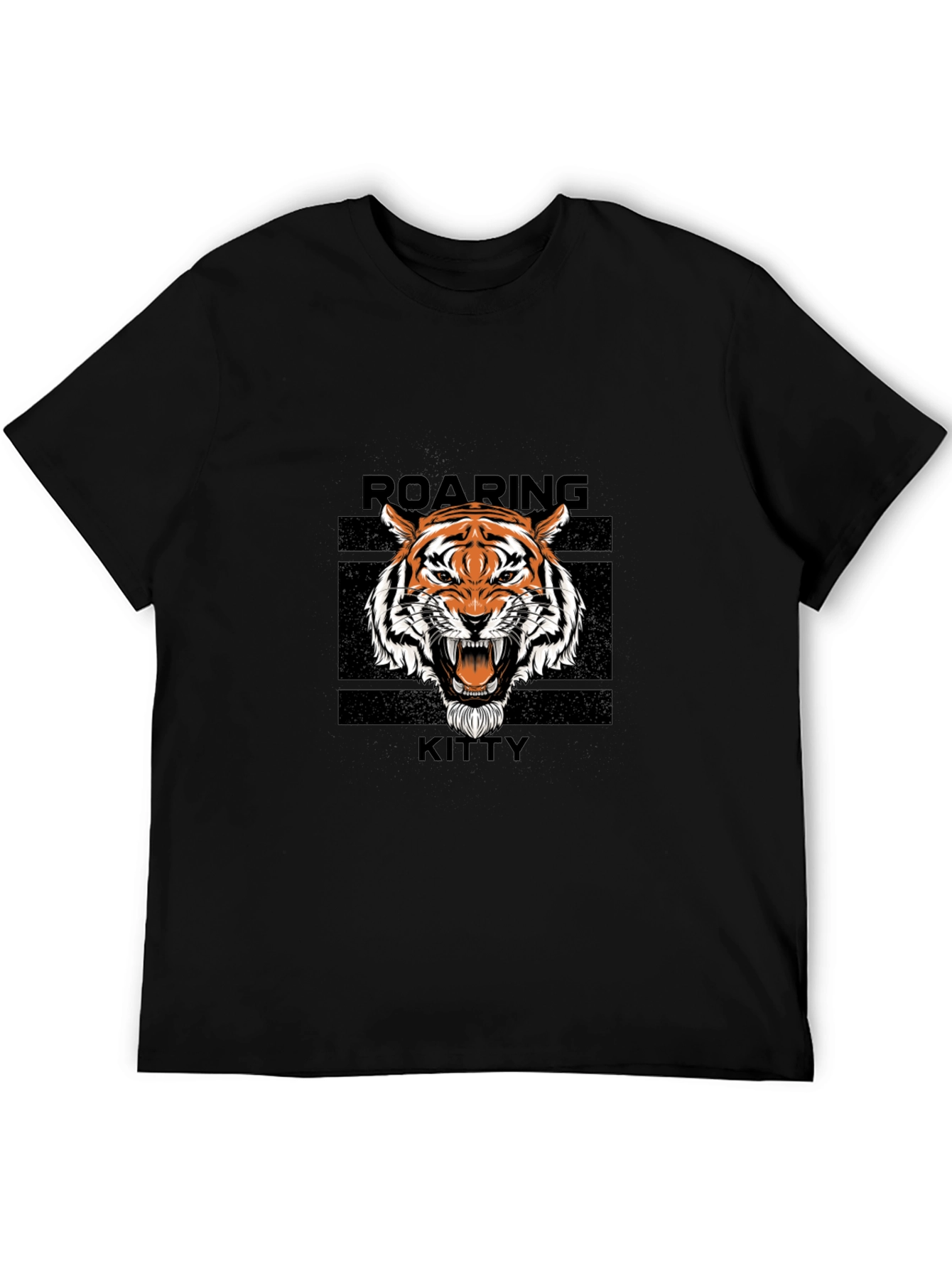 Roaring Kitty Black T-Shirt