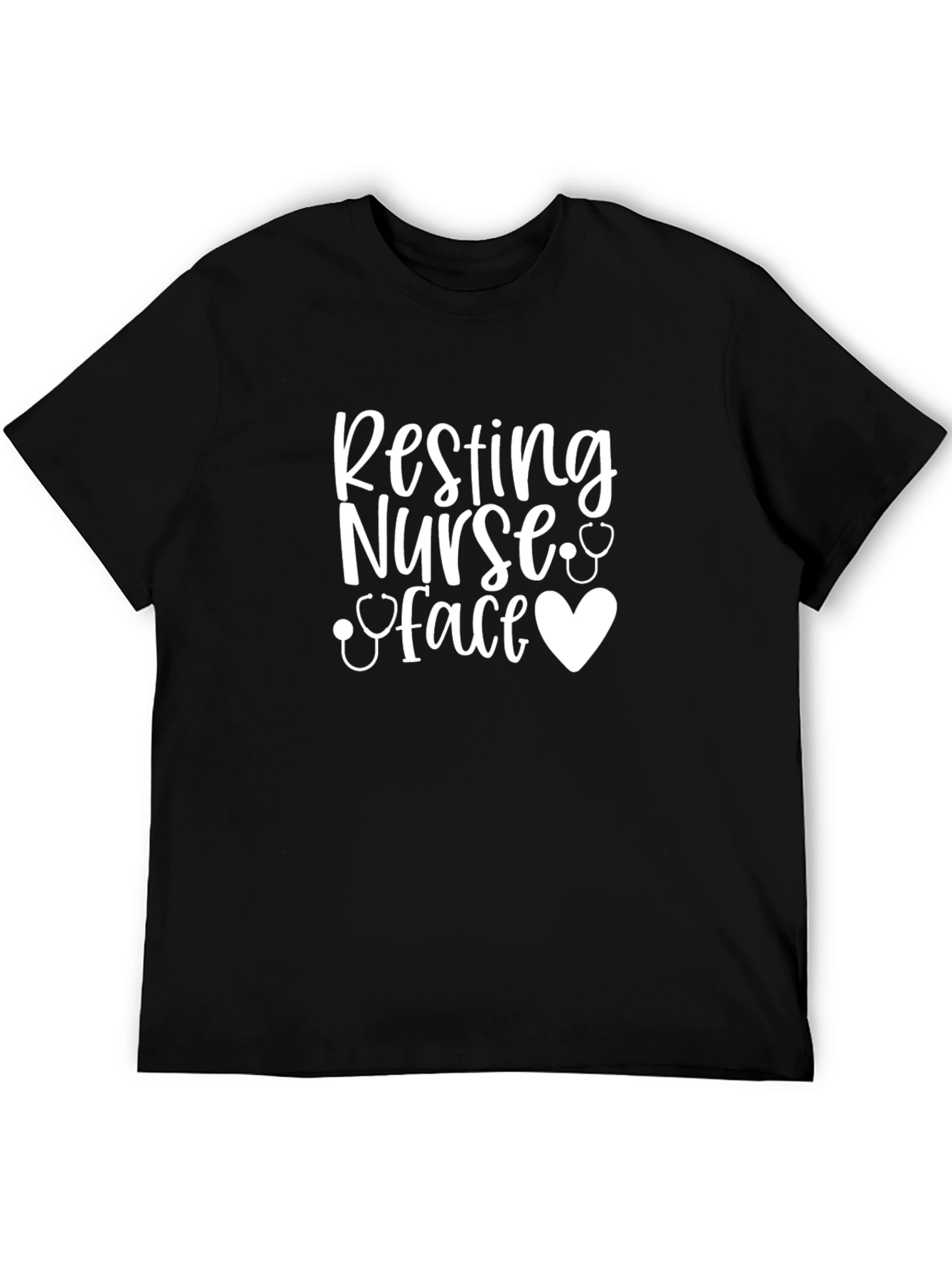 Resting Nurse Face Graphic Tee