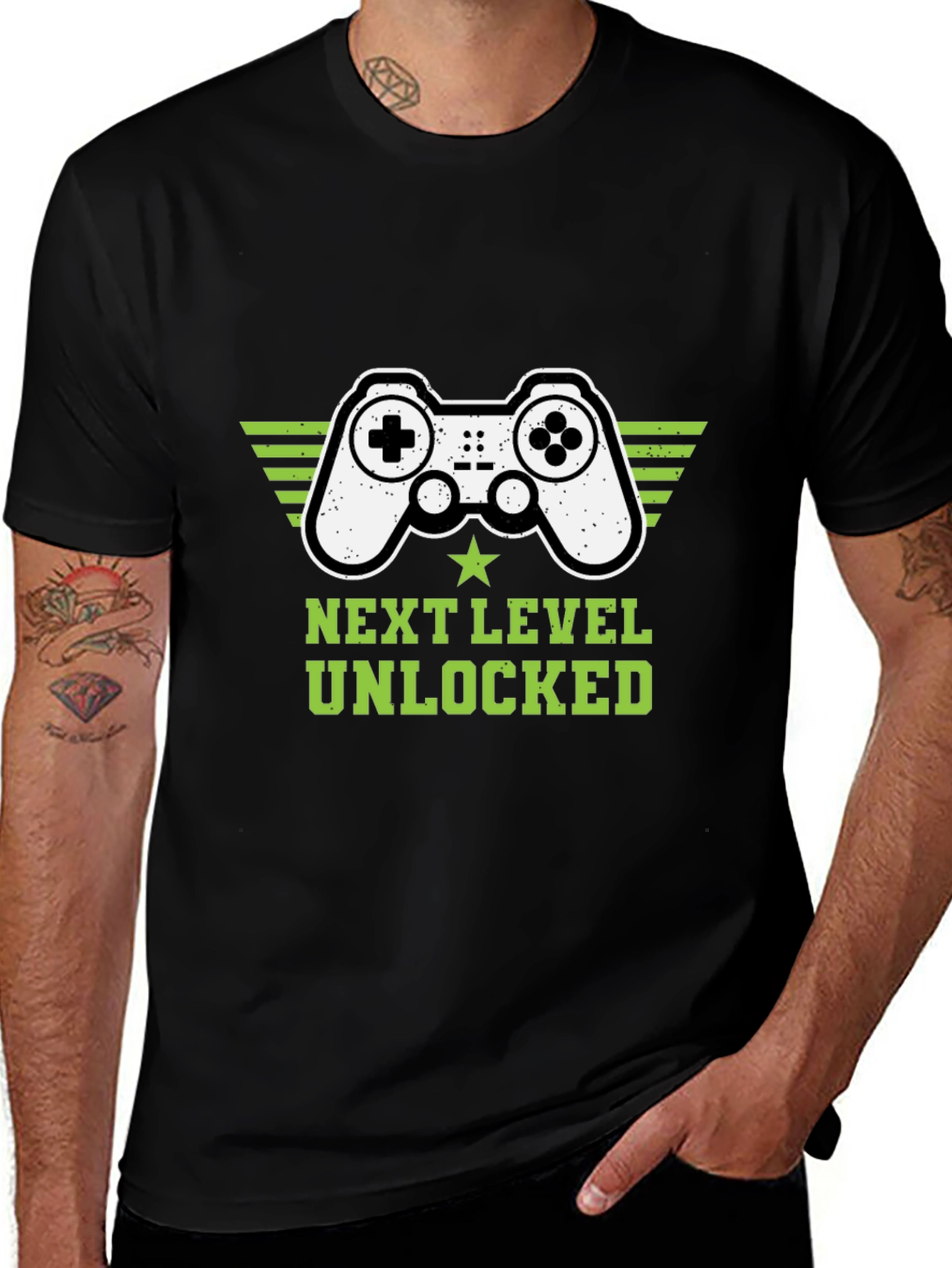 Next Level Unlocked Gamer T-Shirt