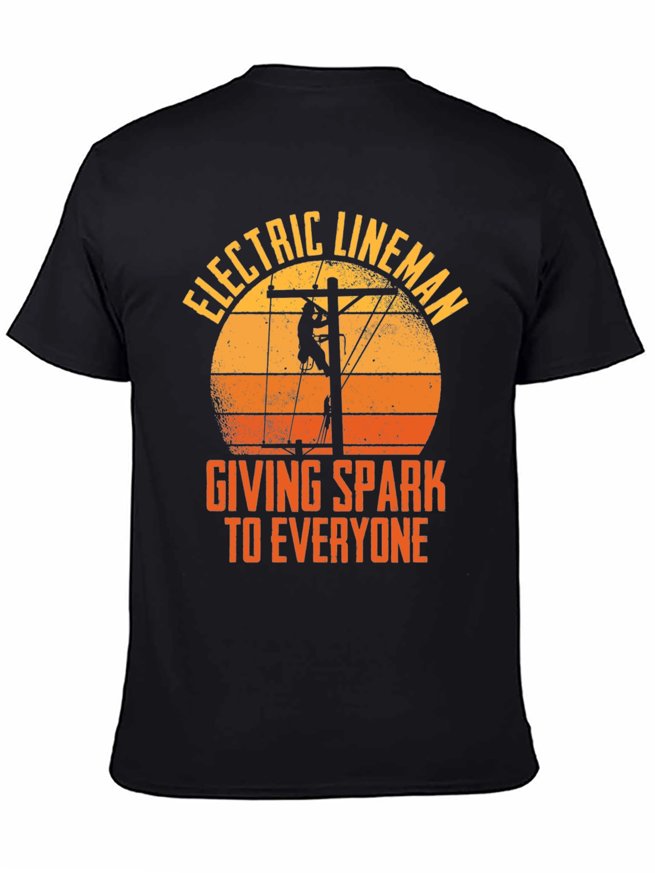 Electric Lineman T-Shirt - Spark to Everyone