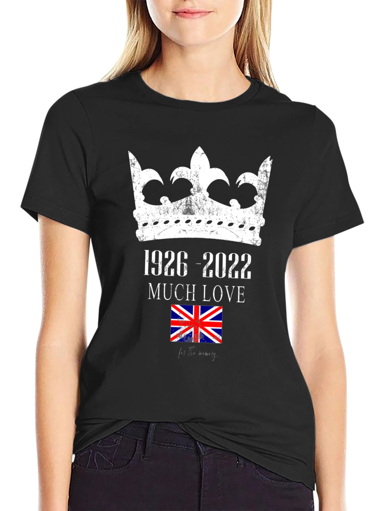 Queen Elizabeth II Tribute T-Shirt 1926-2022