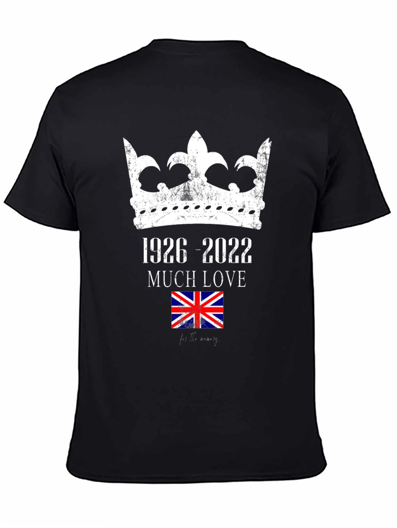 Queen Elizabeth II Tribute T-Shirt 1926-2022