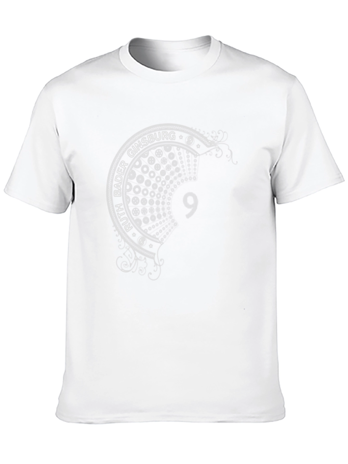 Ruth Bader Ginsburg 9 Black Graphic T-Shirt