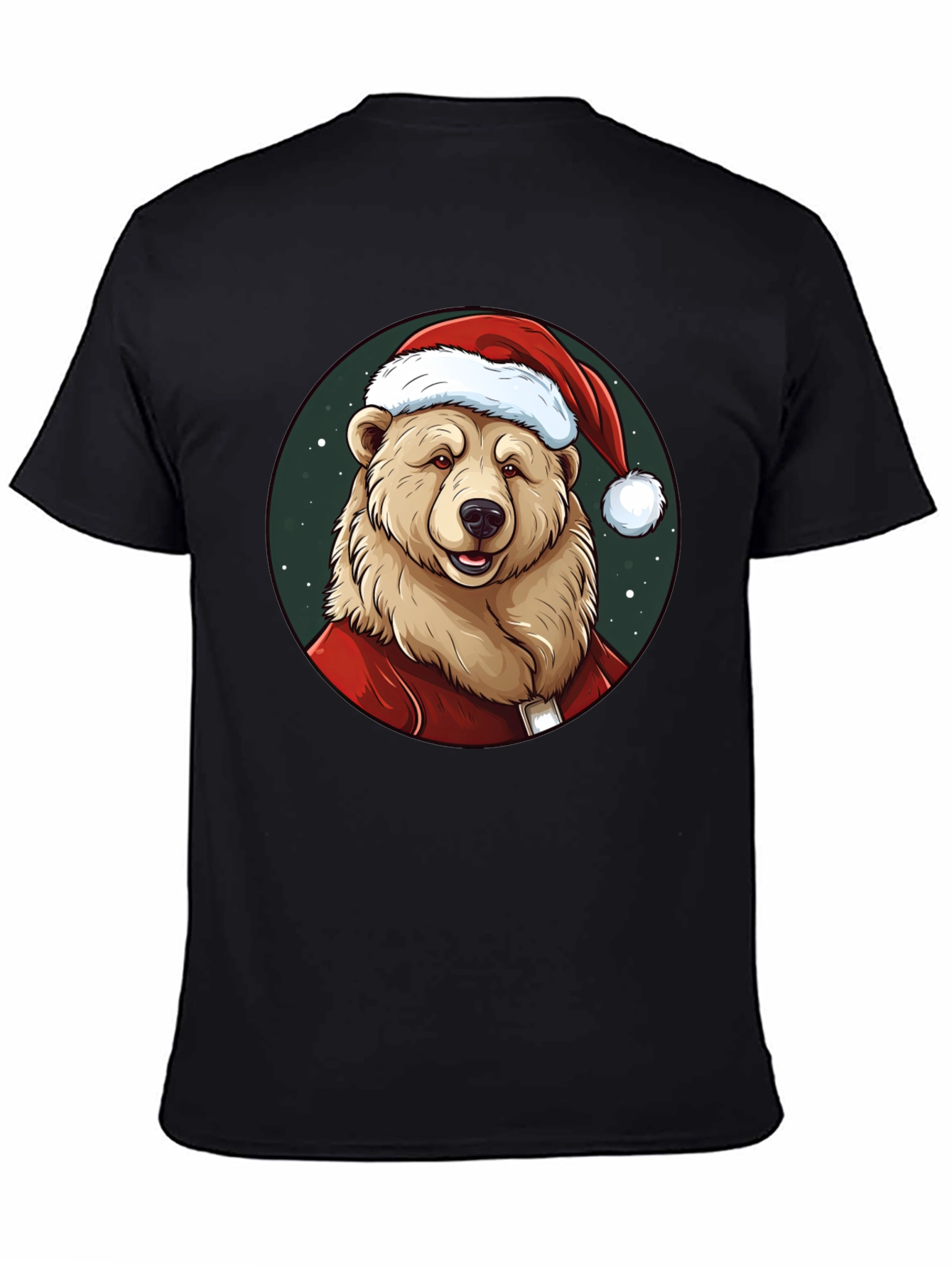 Festive Bear T-Shirt - Holiday Apparel