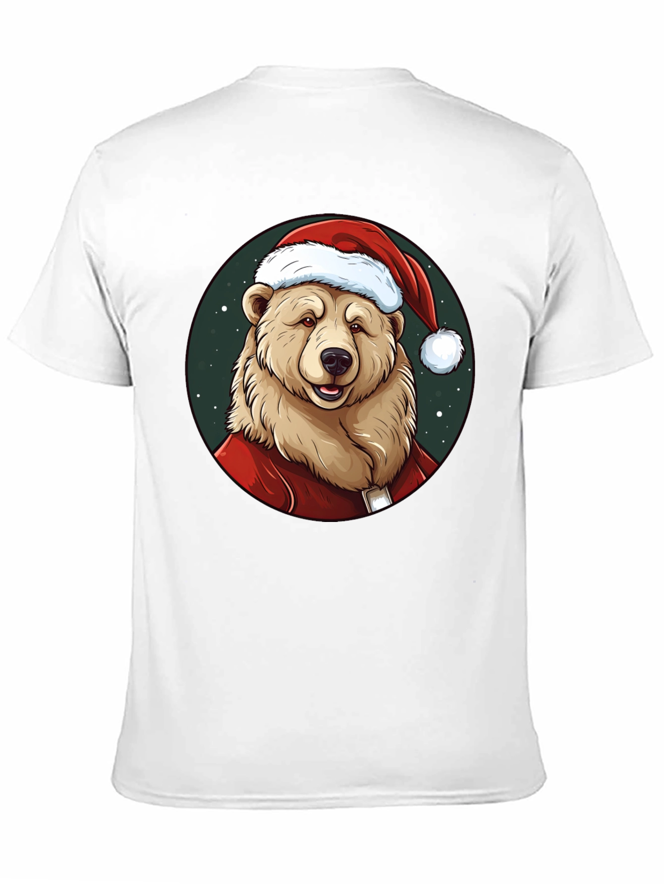 Festive Bear T-Shirt - Holiday Apparel