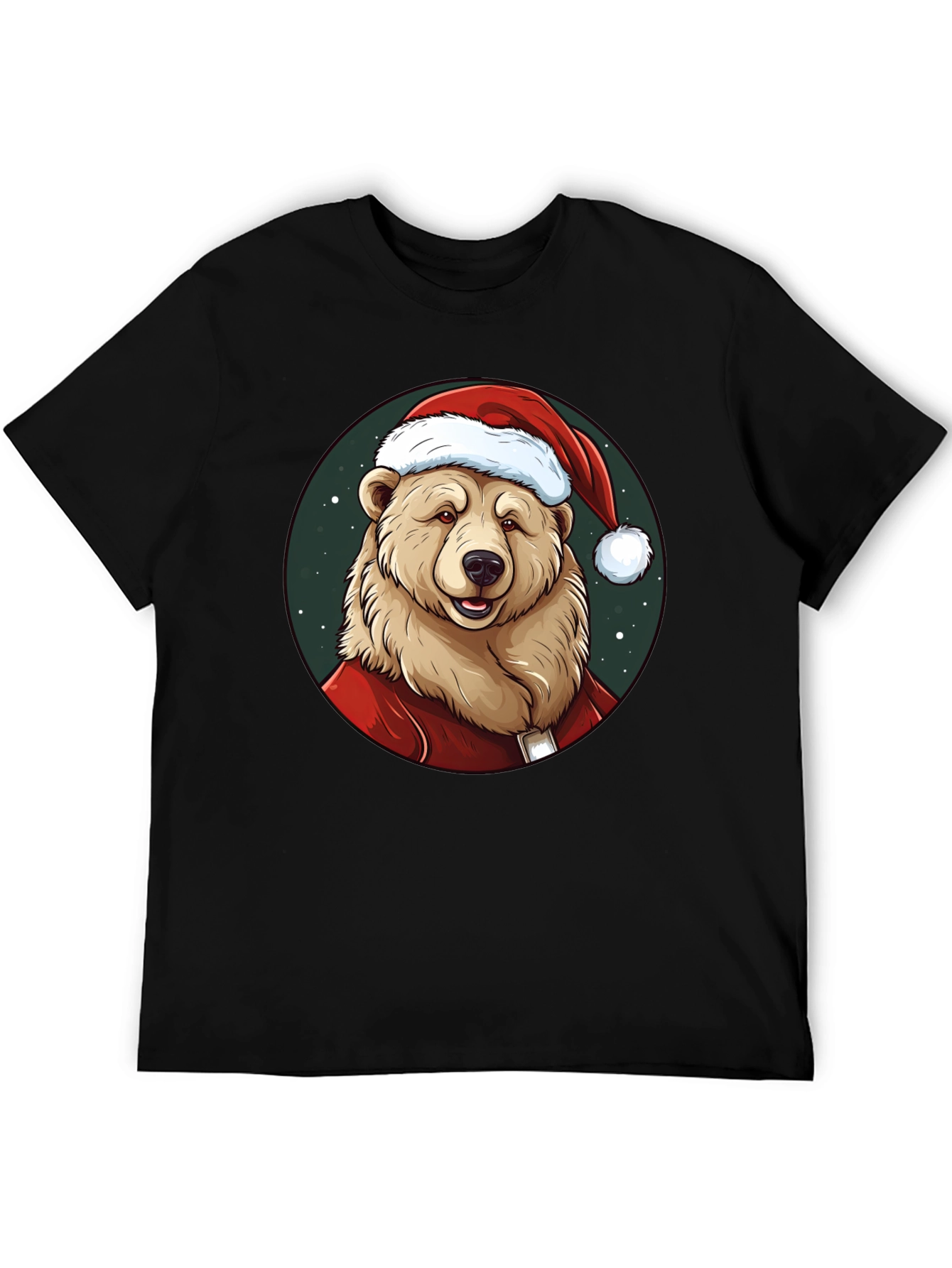 Festive Bear T-Shirt - Holiday Apparel