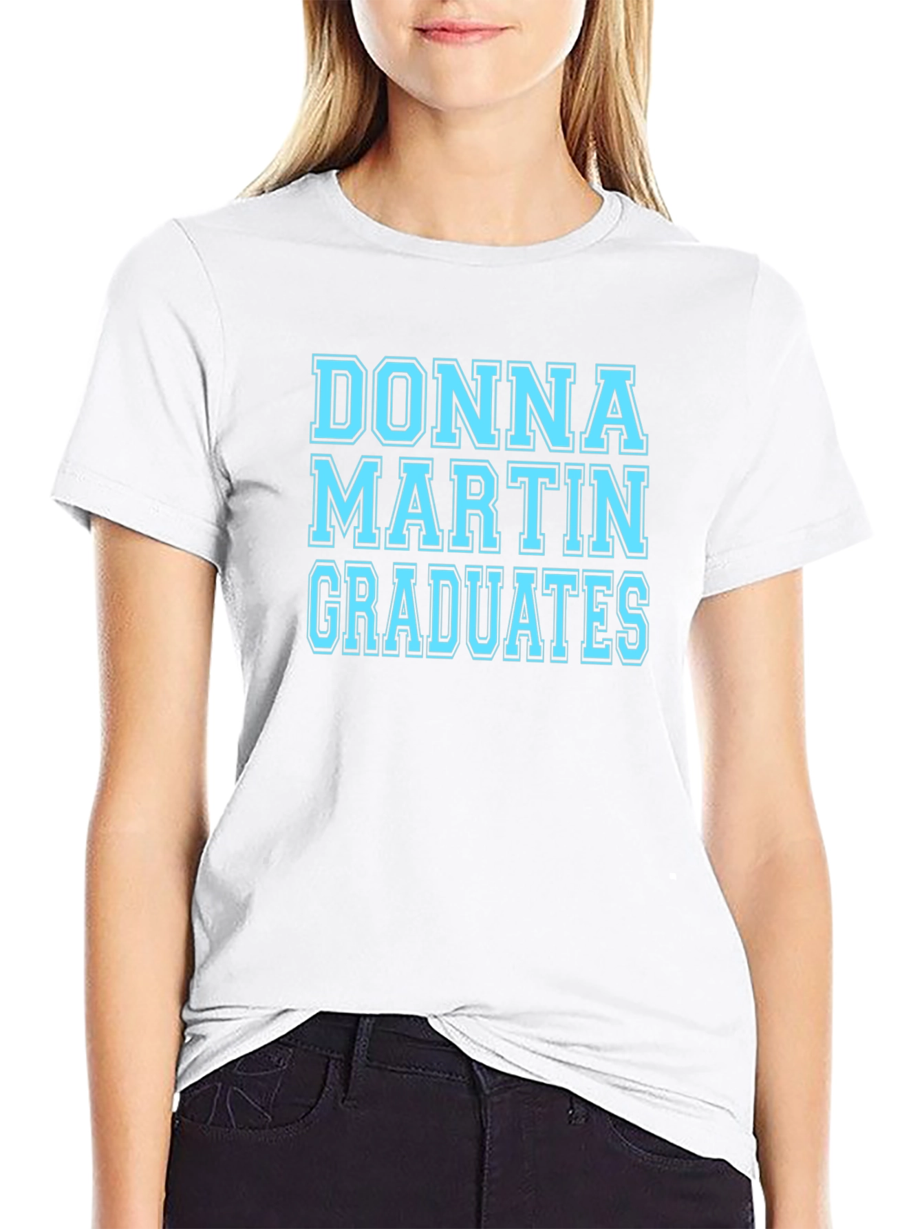 Donna Martin Graduates Black T-Shirt