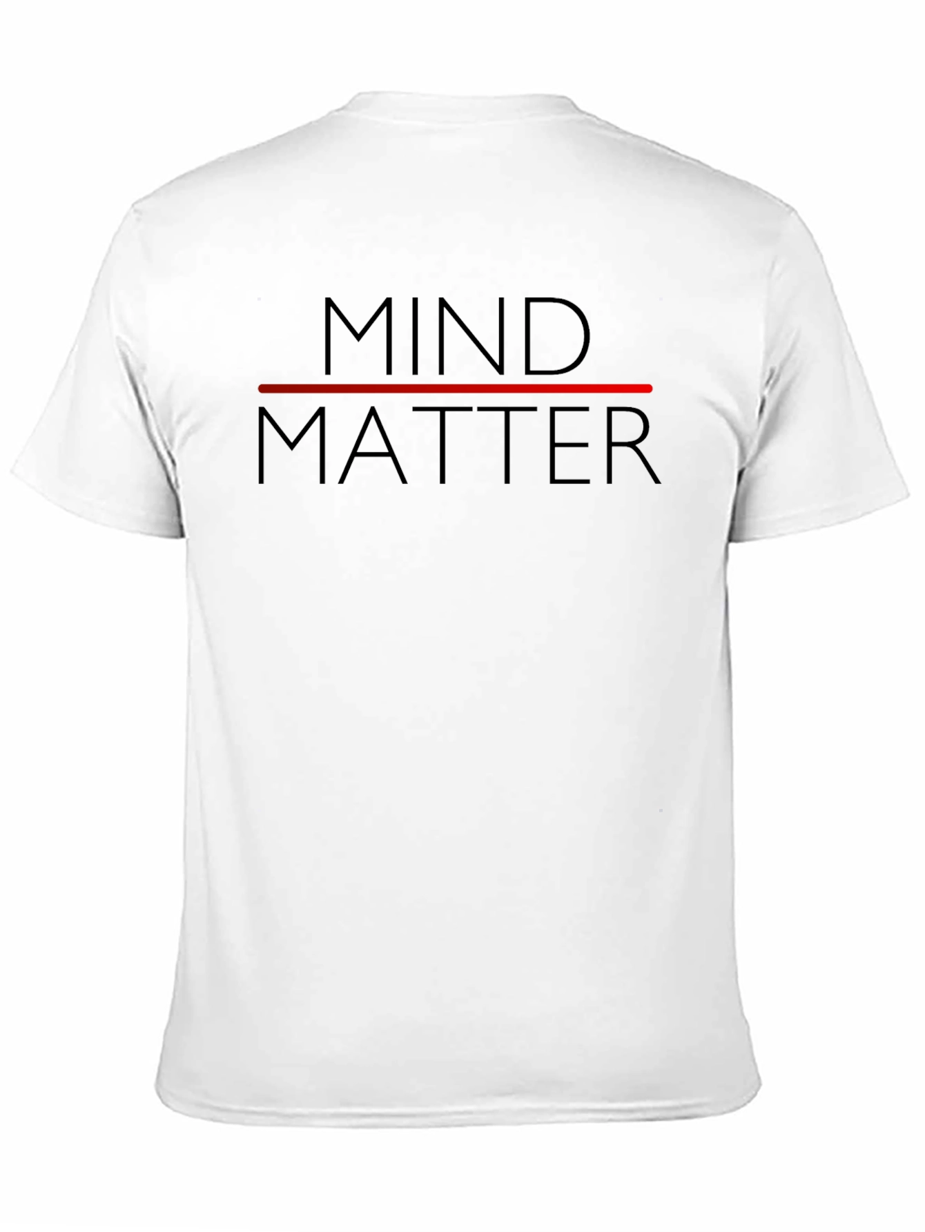 Mind Over Matter Graphic Tee - Stylish Black T-Shirt