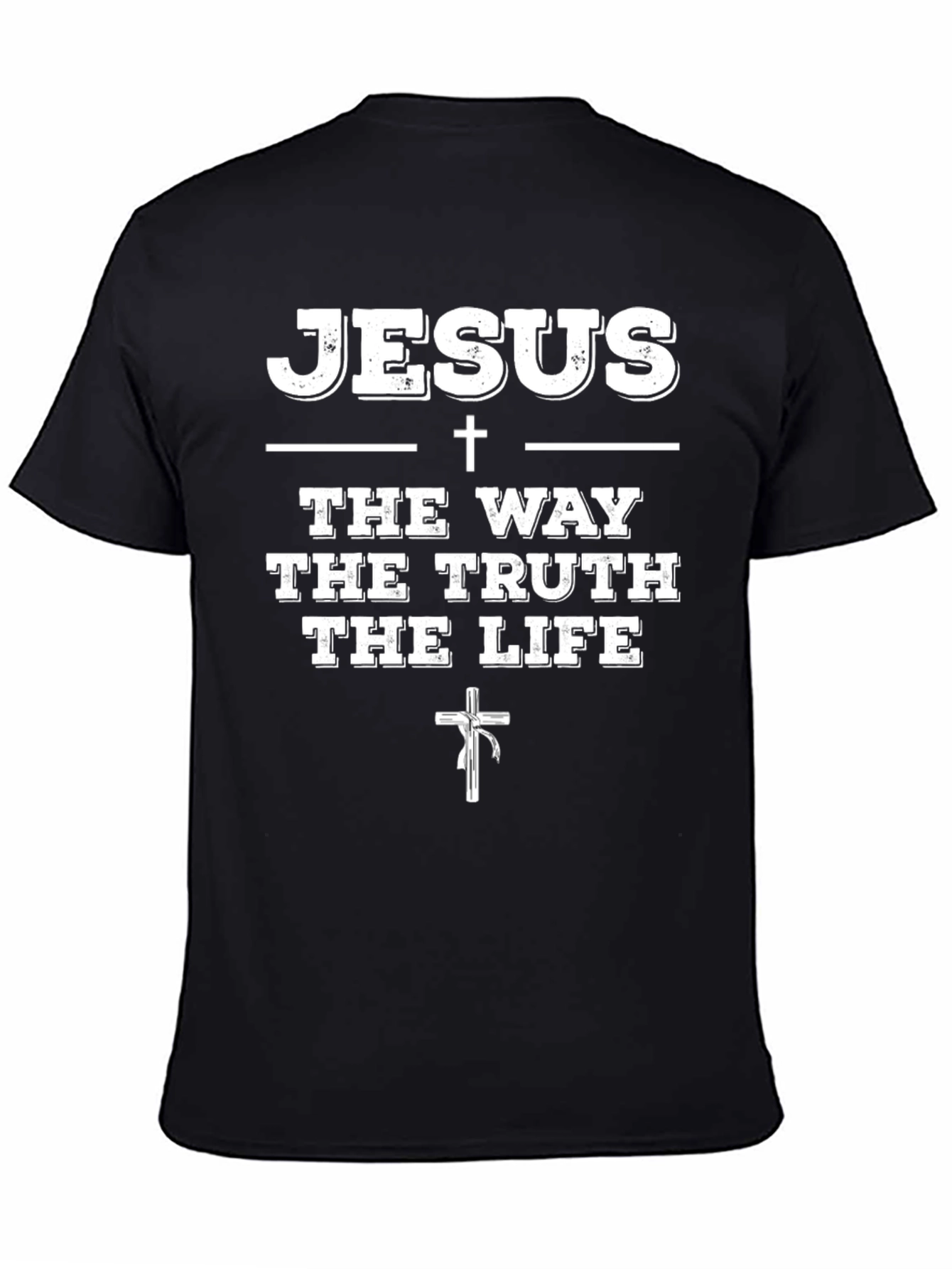 Jesus The Way Truth Life Graphic T-Shirt