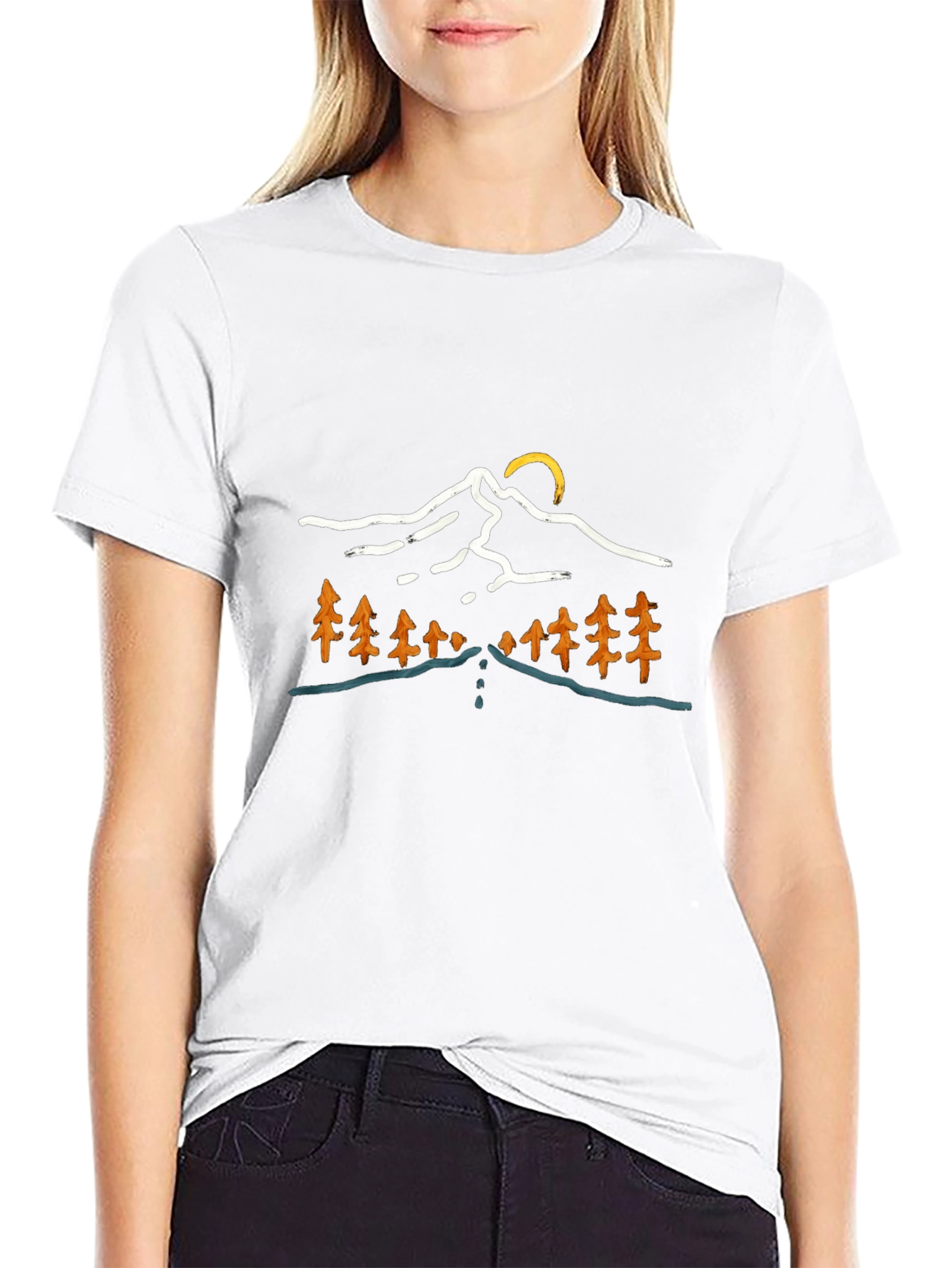 Mountain Road Trip T-Shirt - Adventure Style