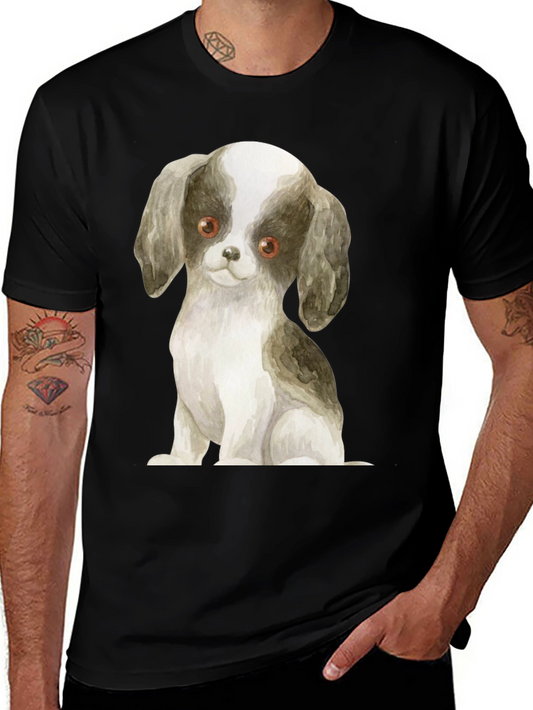 Puppy Dog Graphic Tee - Soft Style