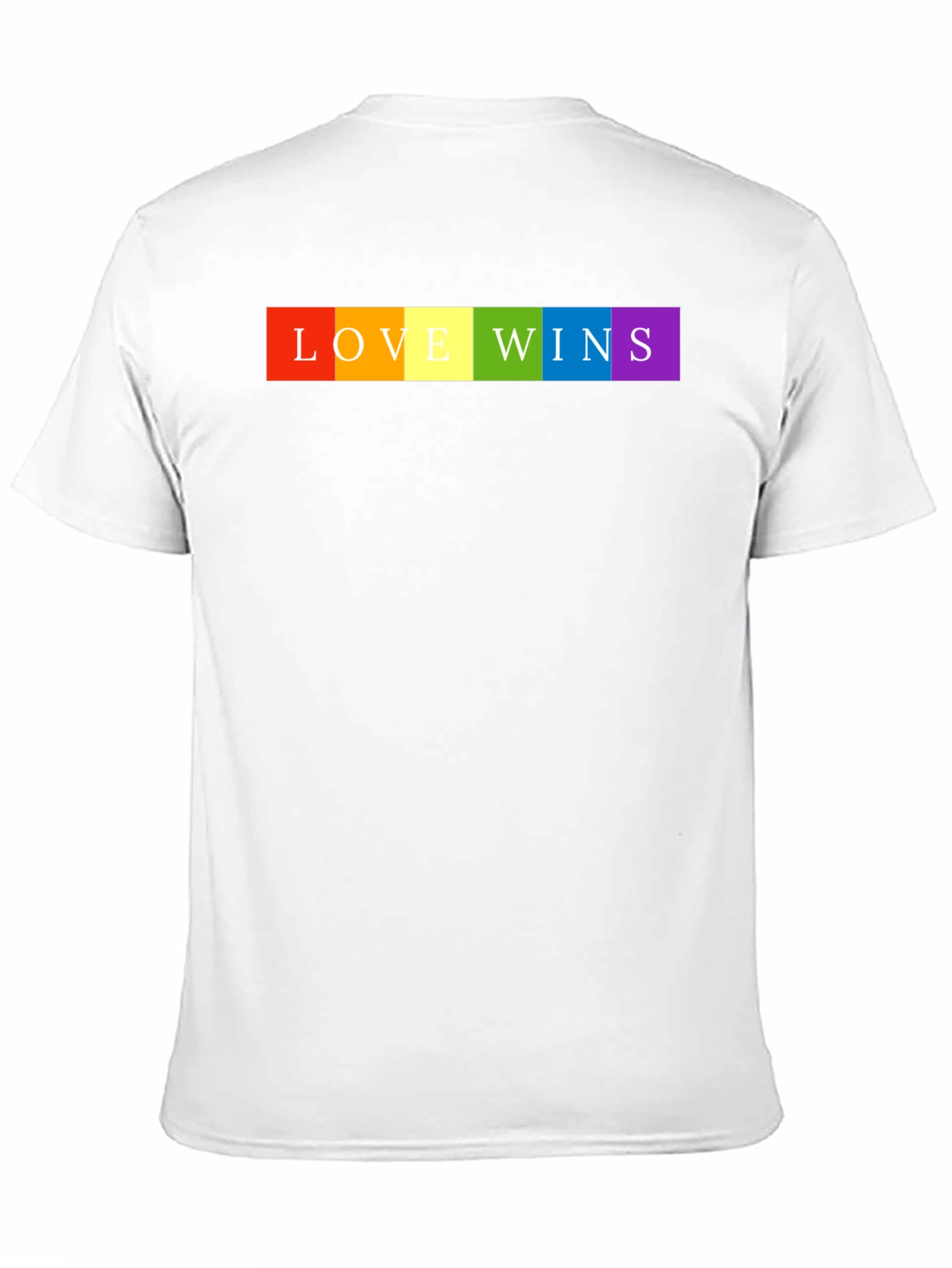 Love Wins Pride T-Shirt - Rainbow LGBTQ+ Tee