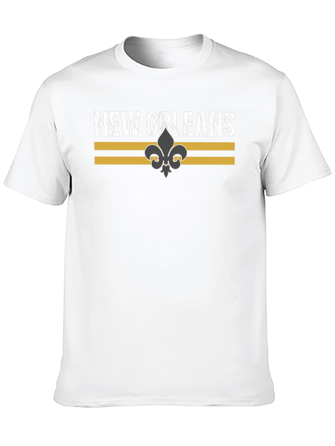 New Orleans Fleur-de-Lis Graphic Tee - Black