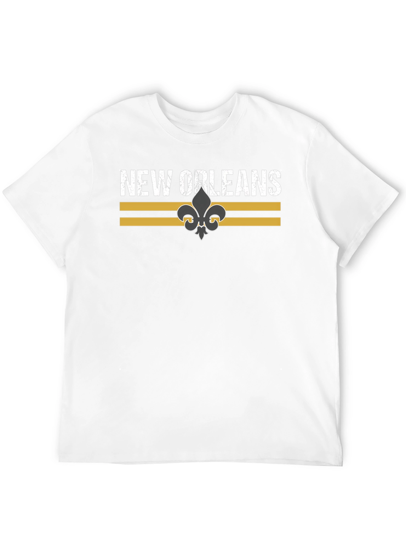 New Orleans Fleur-de-Lis Graphic Tee - Black
