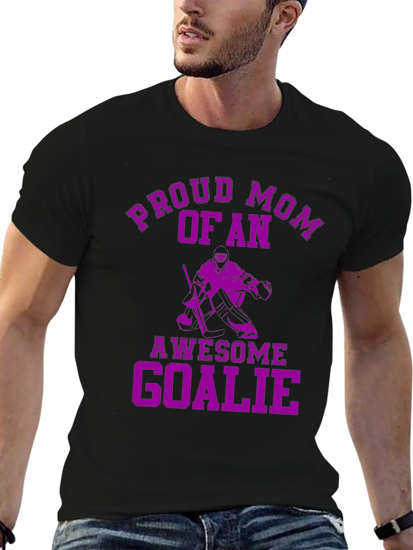 Proud Mom of an Awesome Goalie T-Shirt