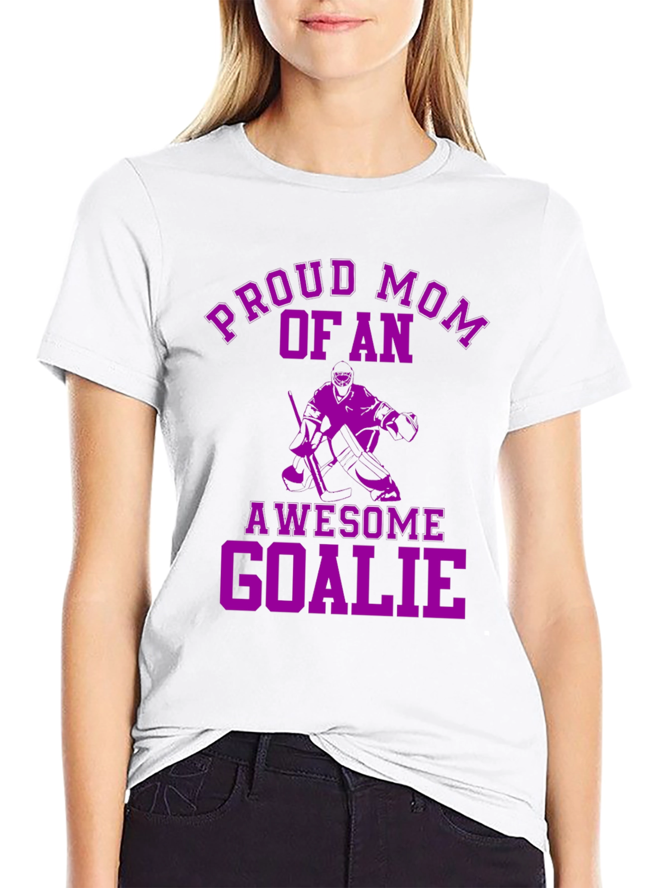 Proud Mom of an Awesome Goalie T-Shirt