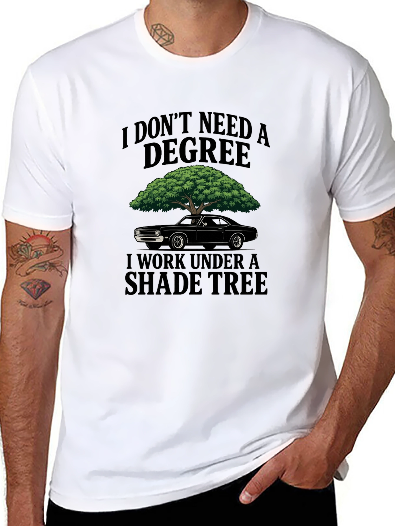 Shade Tree Mechanic T-Shirt - Car Lover Tee