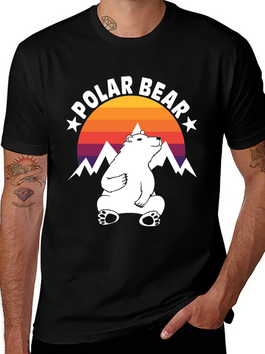 Cool Polar Bear Graphic Tee