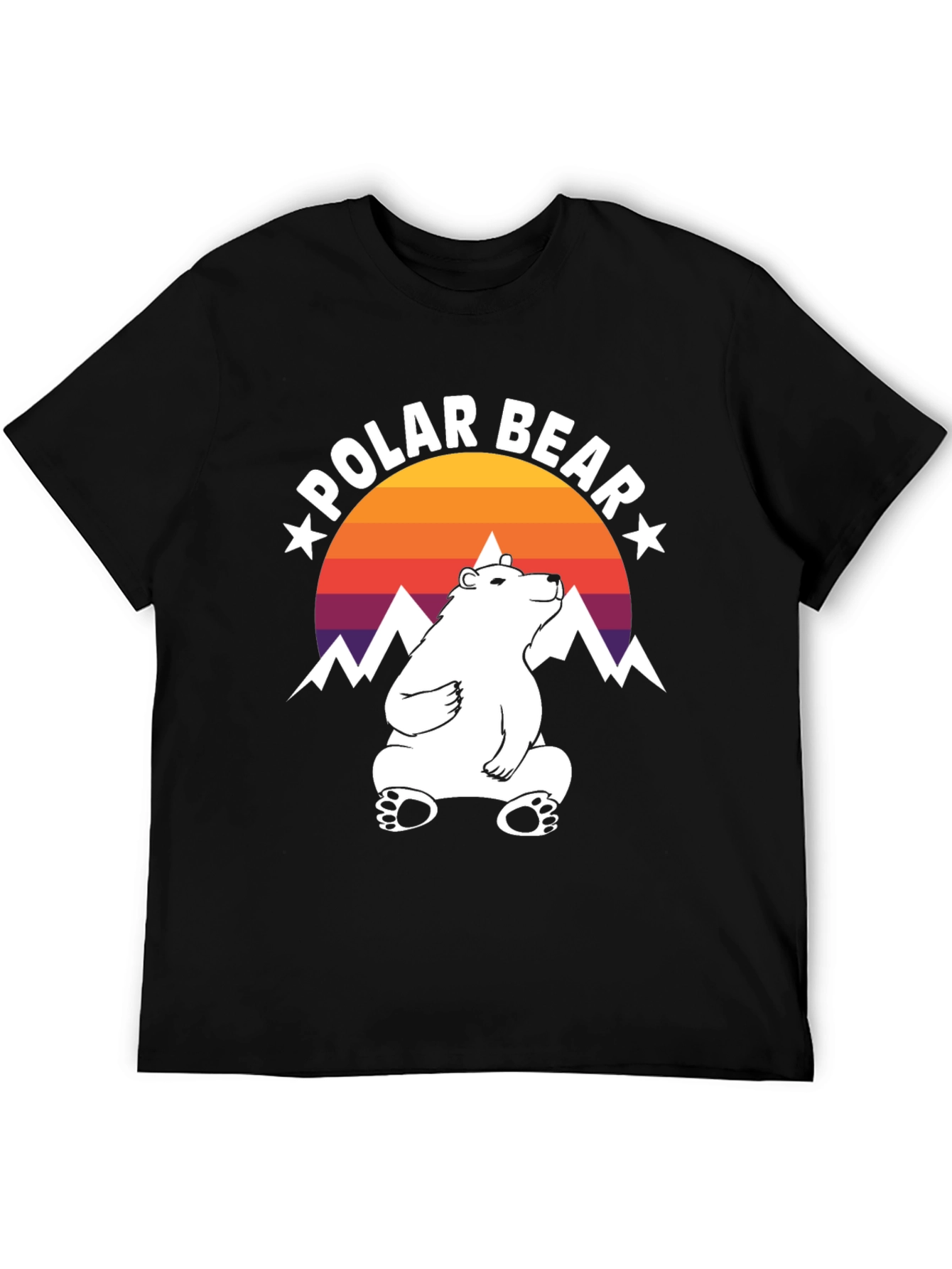 Cool Polar Bear Graphic Tee