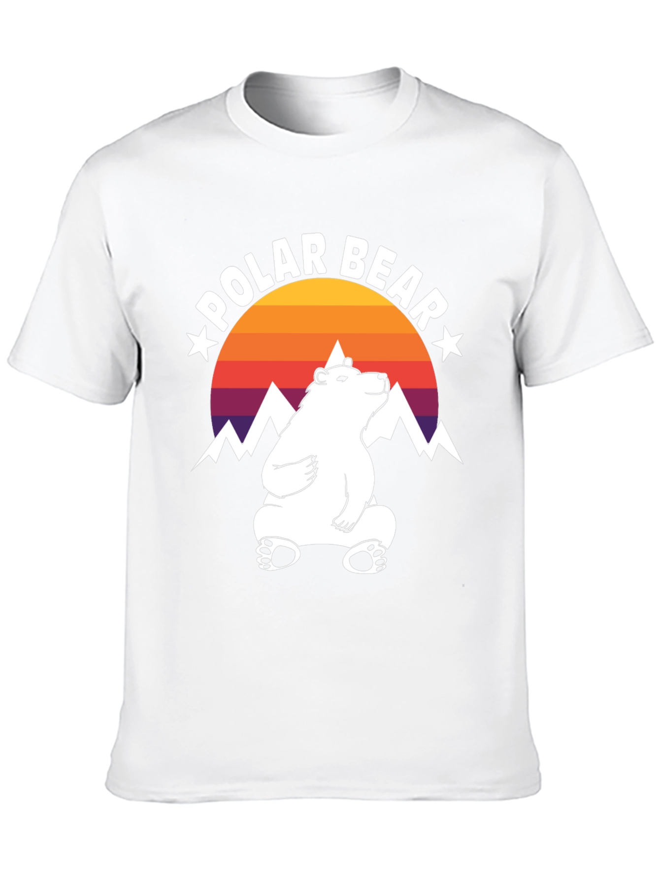 Cool Polar Bear Graphic Tee