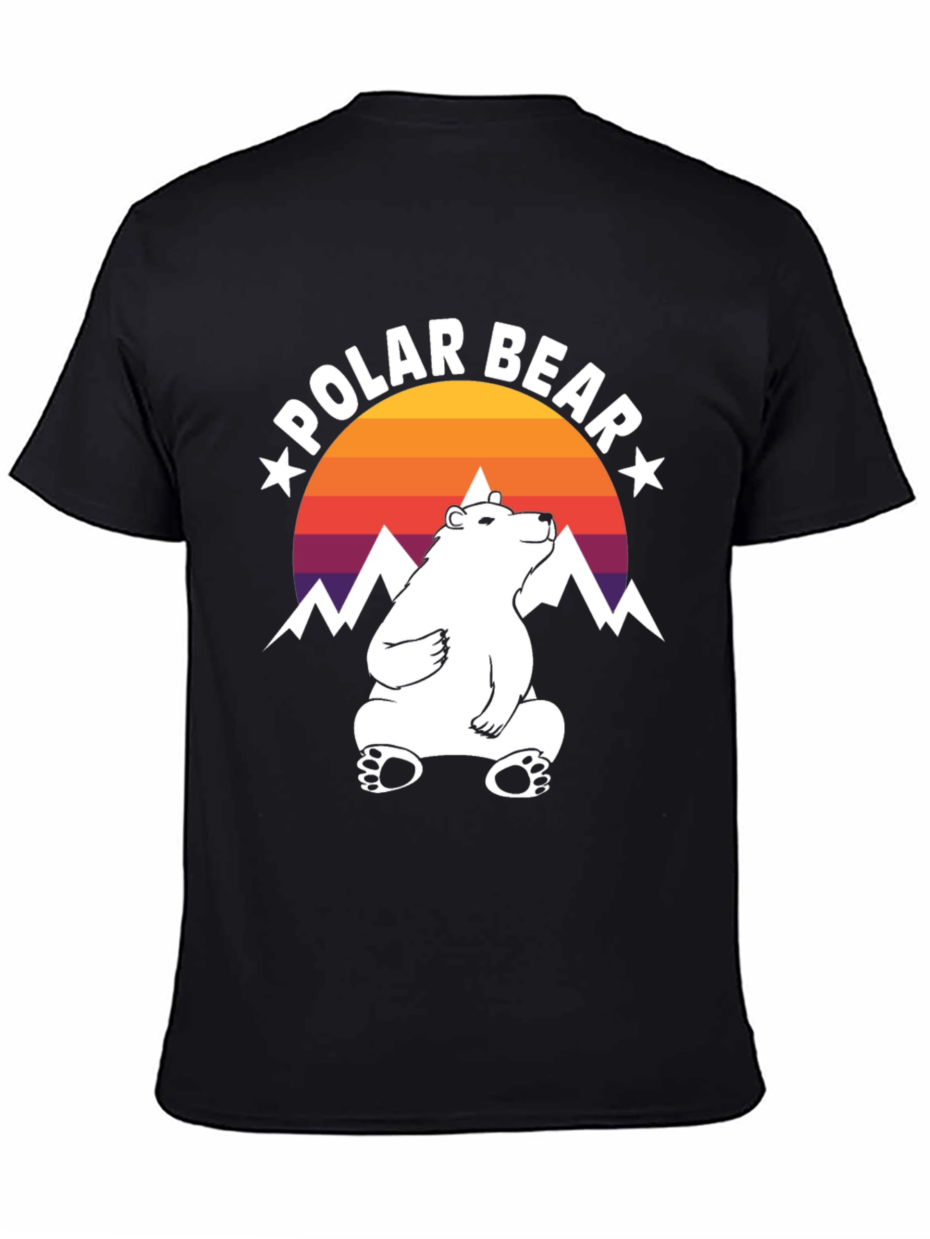 Cool Polar Bear Graphic Tee