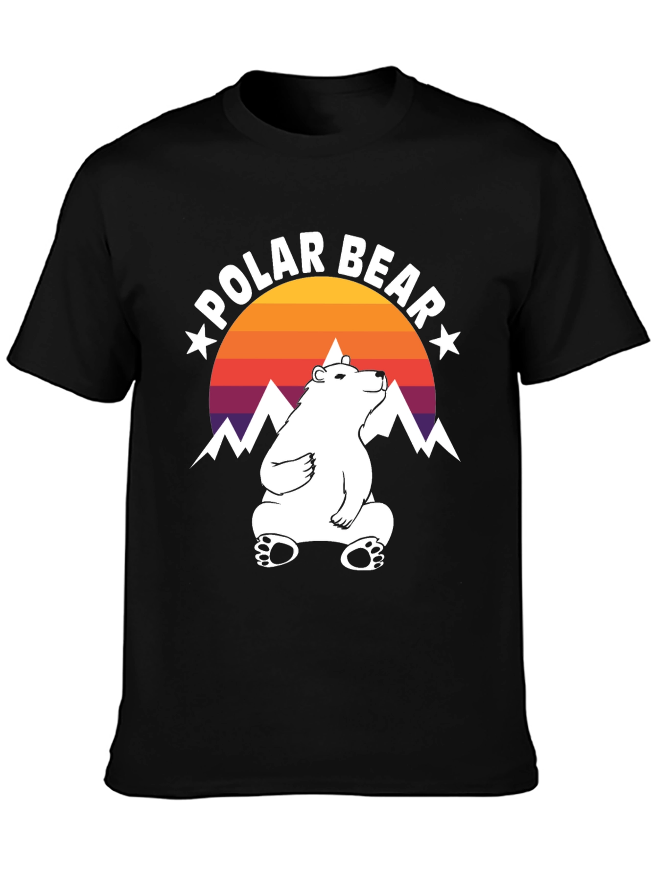 Cool Polar Bear Graphic Tee