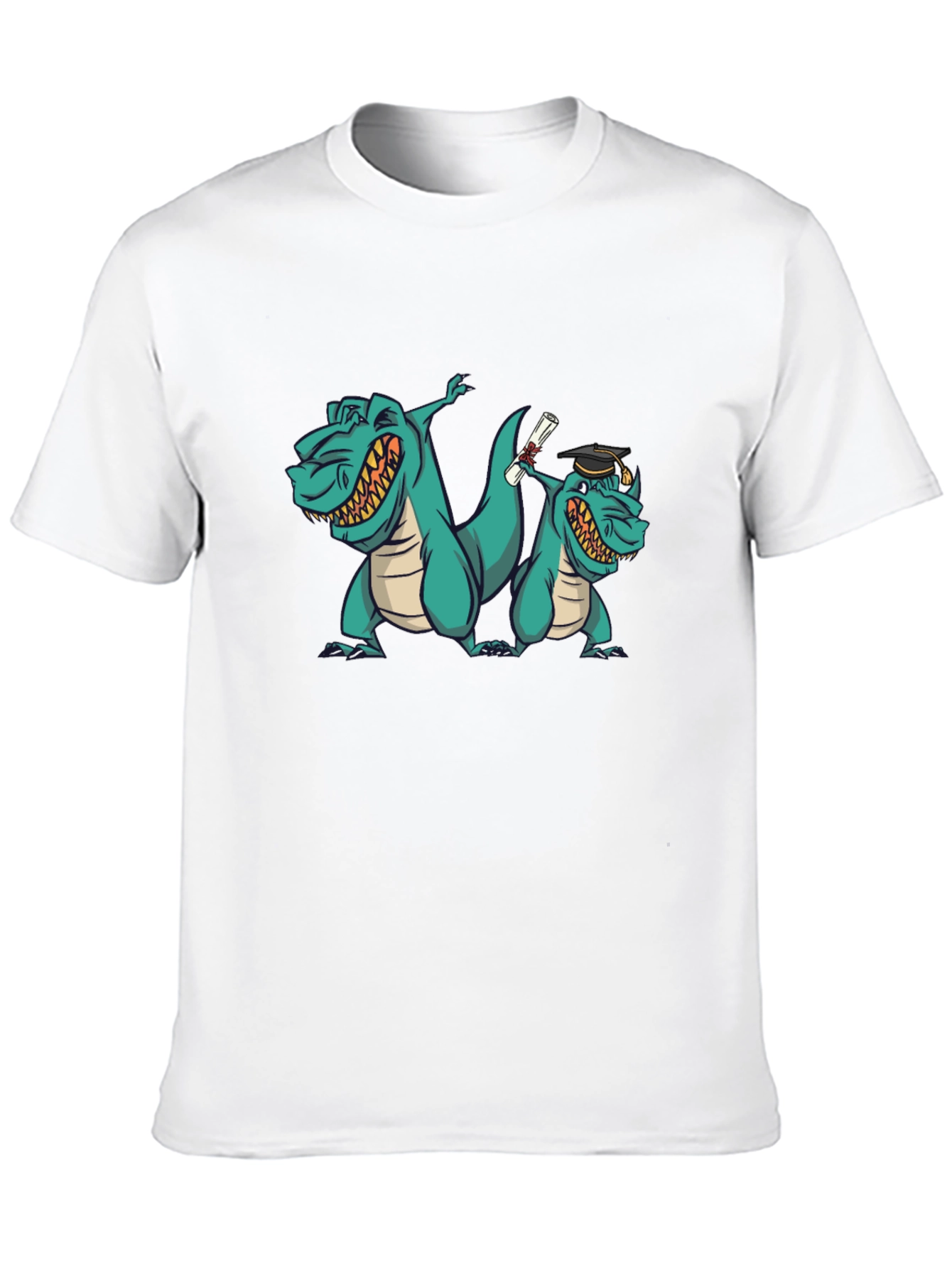 Dino Graduation T-Shirt Funny Grad Gift