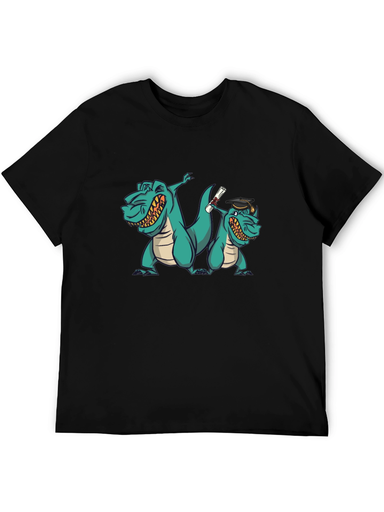 Dino Graduation T-Shirt Funny Grad Gift