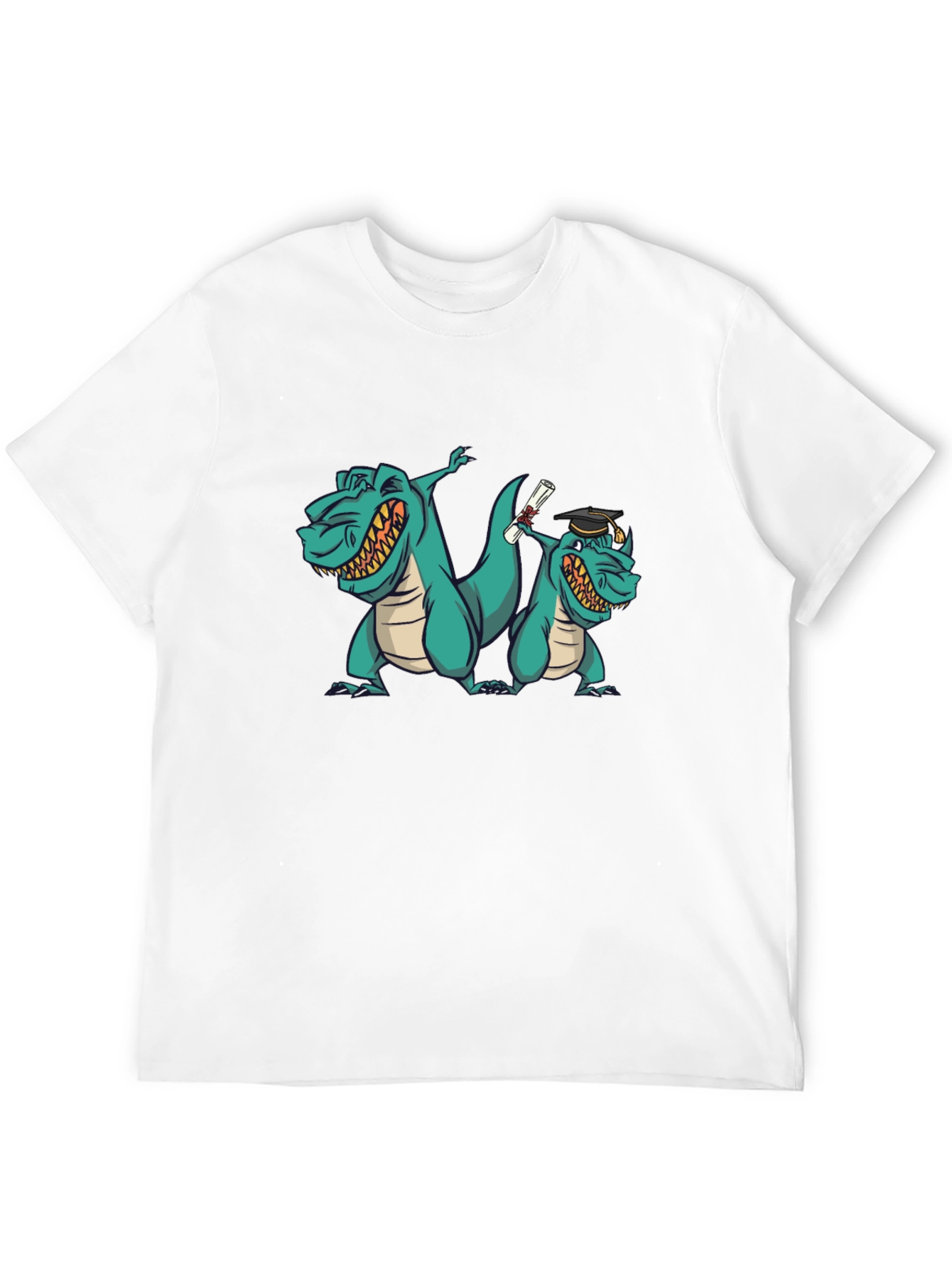 Dino Graduation T-Shirt Funny Grad Gift