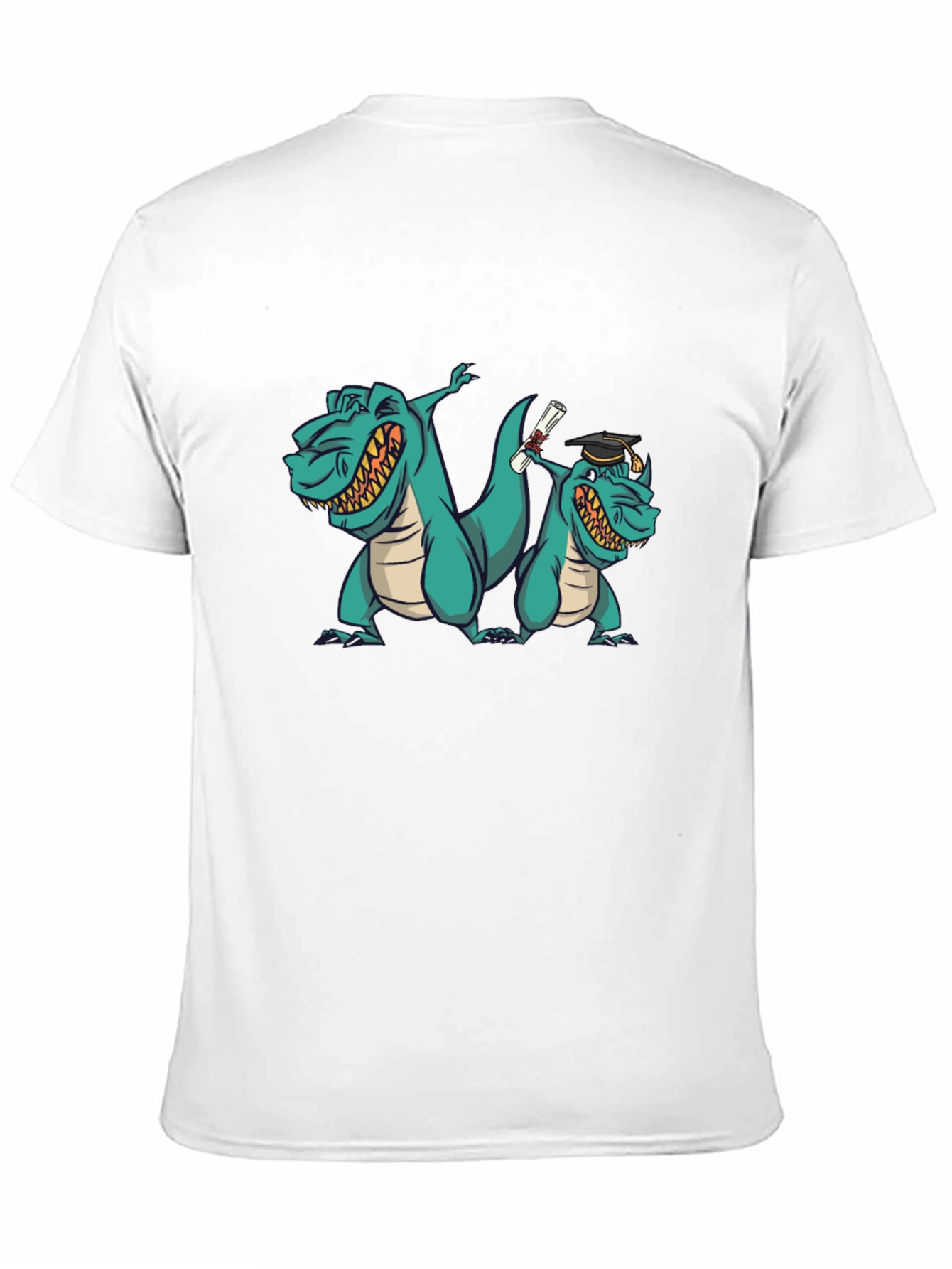 Dino Graduation T-Shirt Funny Grad Gift