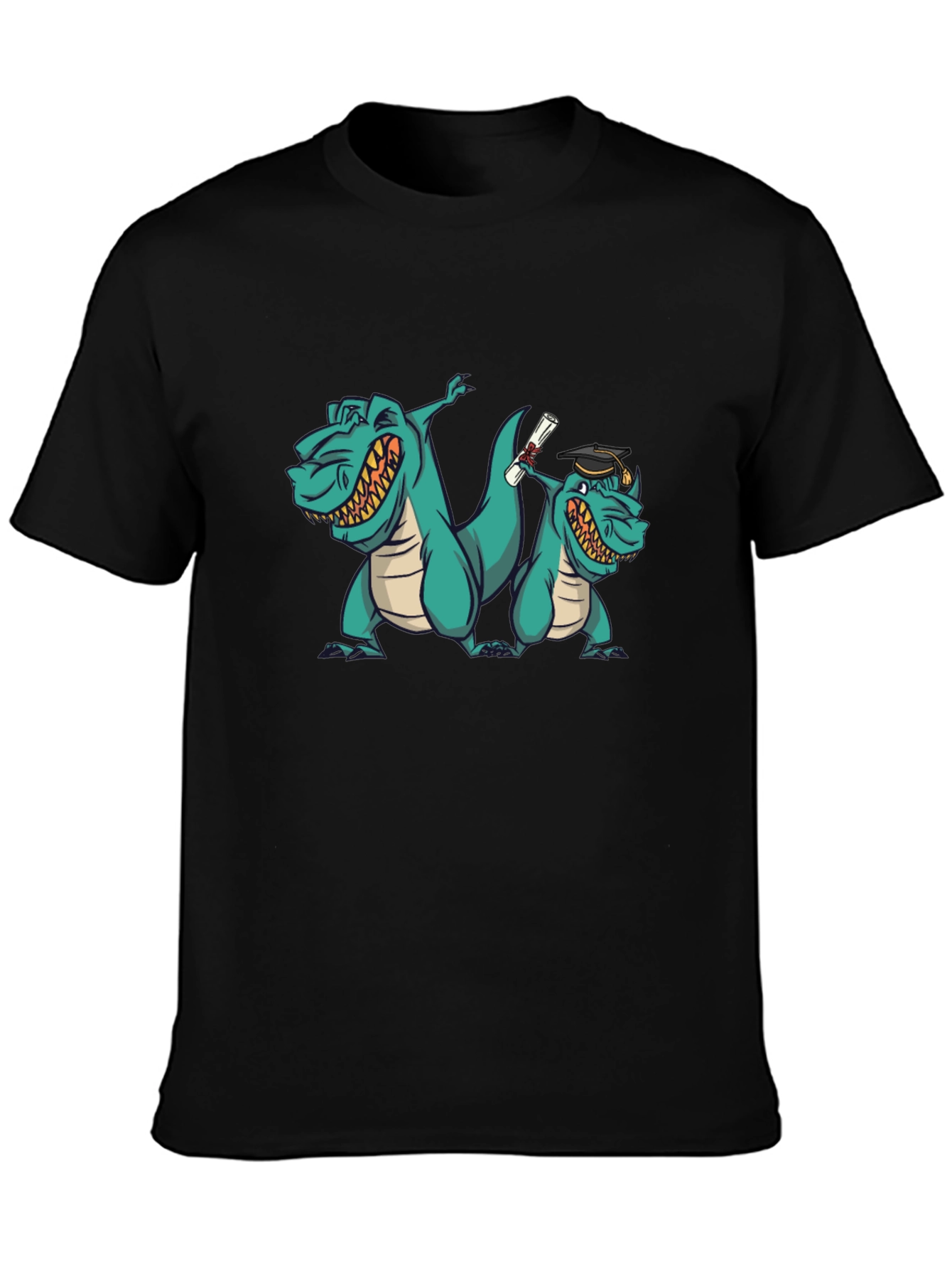 Dino Graduation T-Shirt Funny Grad Gift